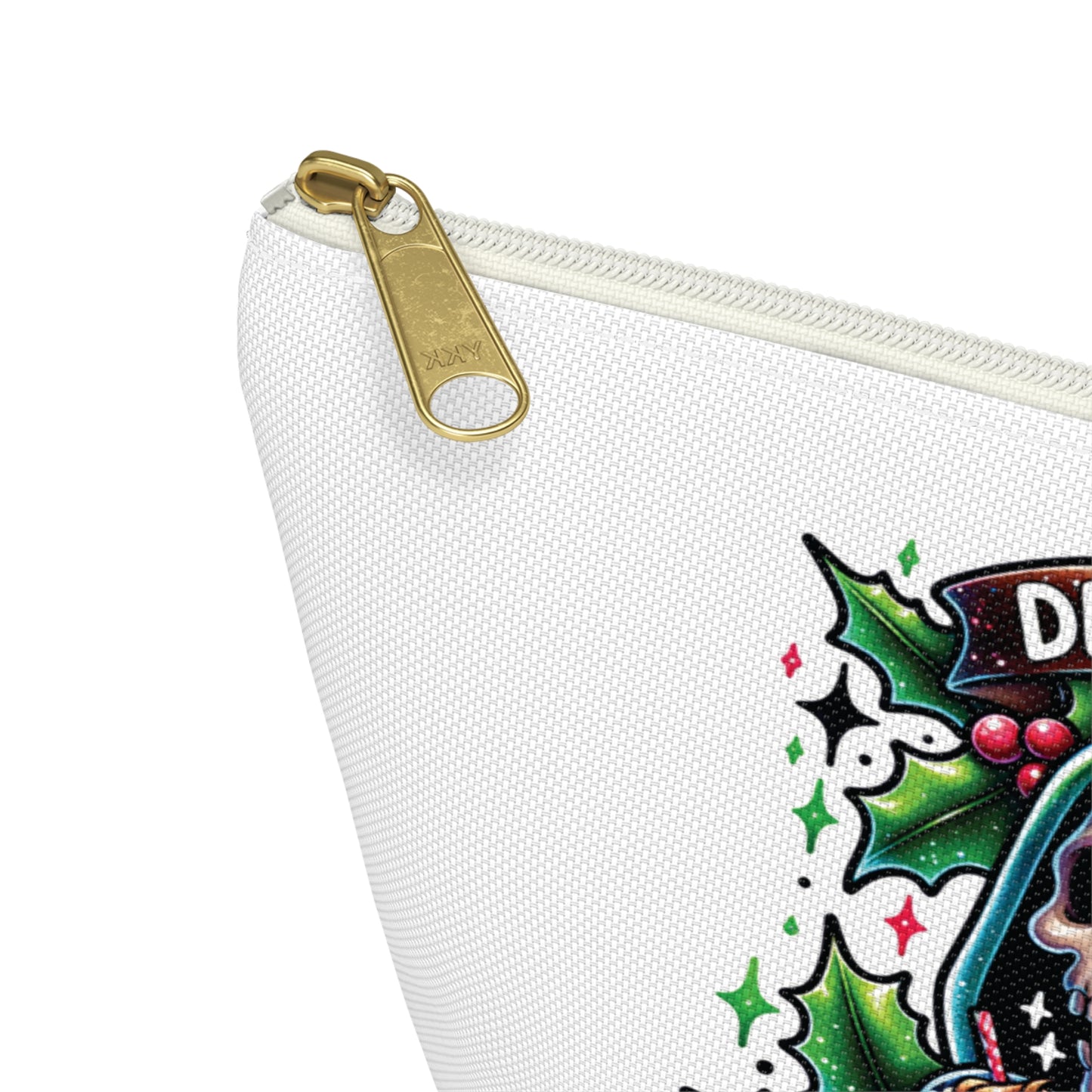 Dead inside but it’s Christmas,  Accessory Pouch w T-bottoms