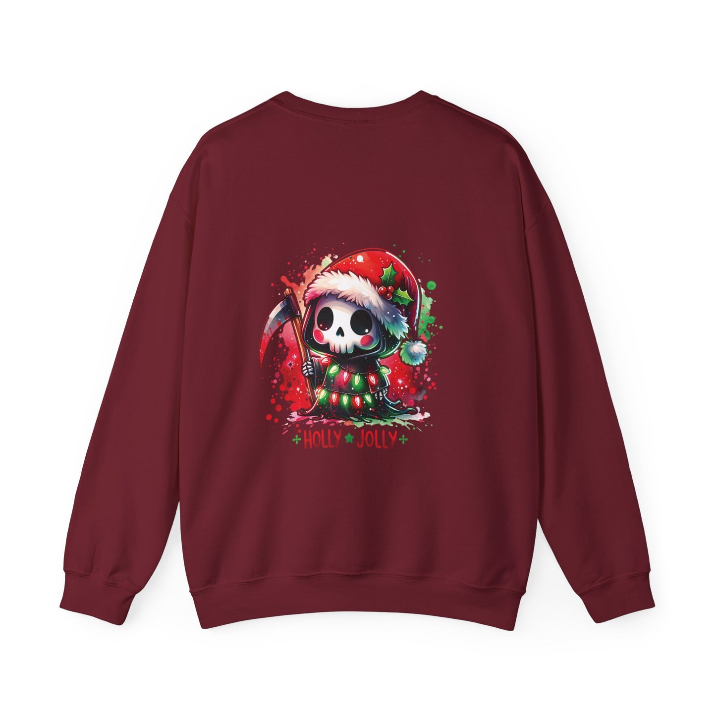 Holly jolly, ™ Crewneck Sweatshirt ( no sleeve design )