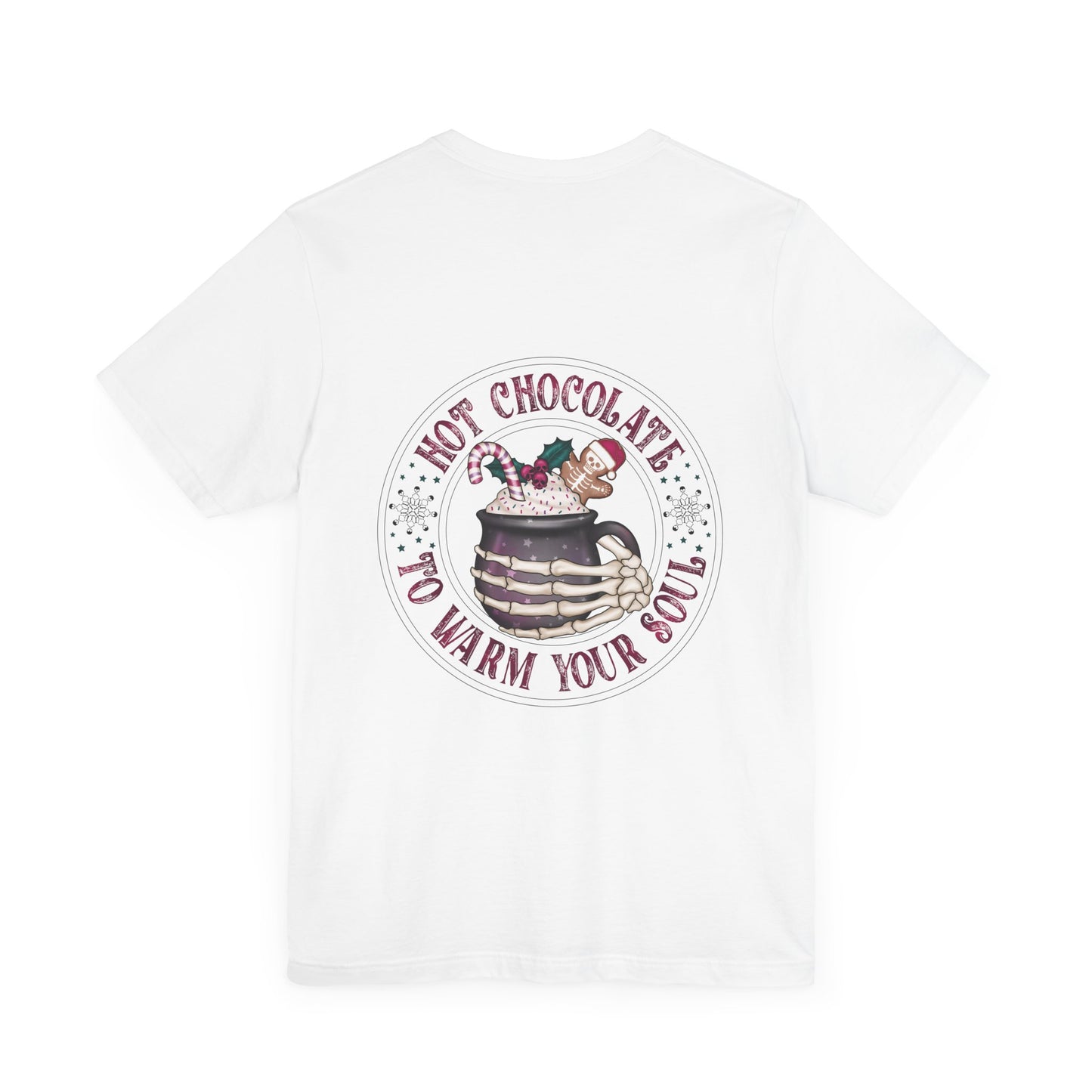 Hot chocolate , Unisex Jersey Short Sleeve Tee ( no sleeve design)