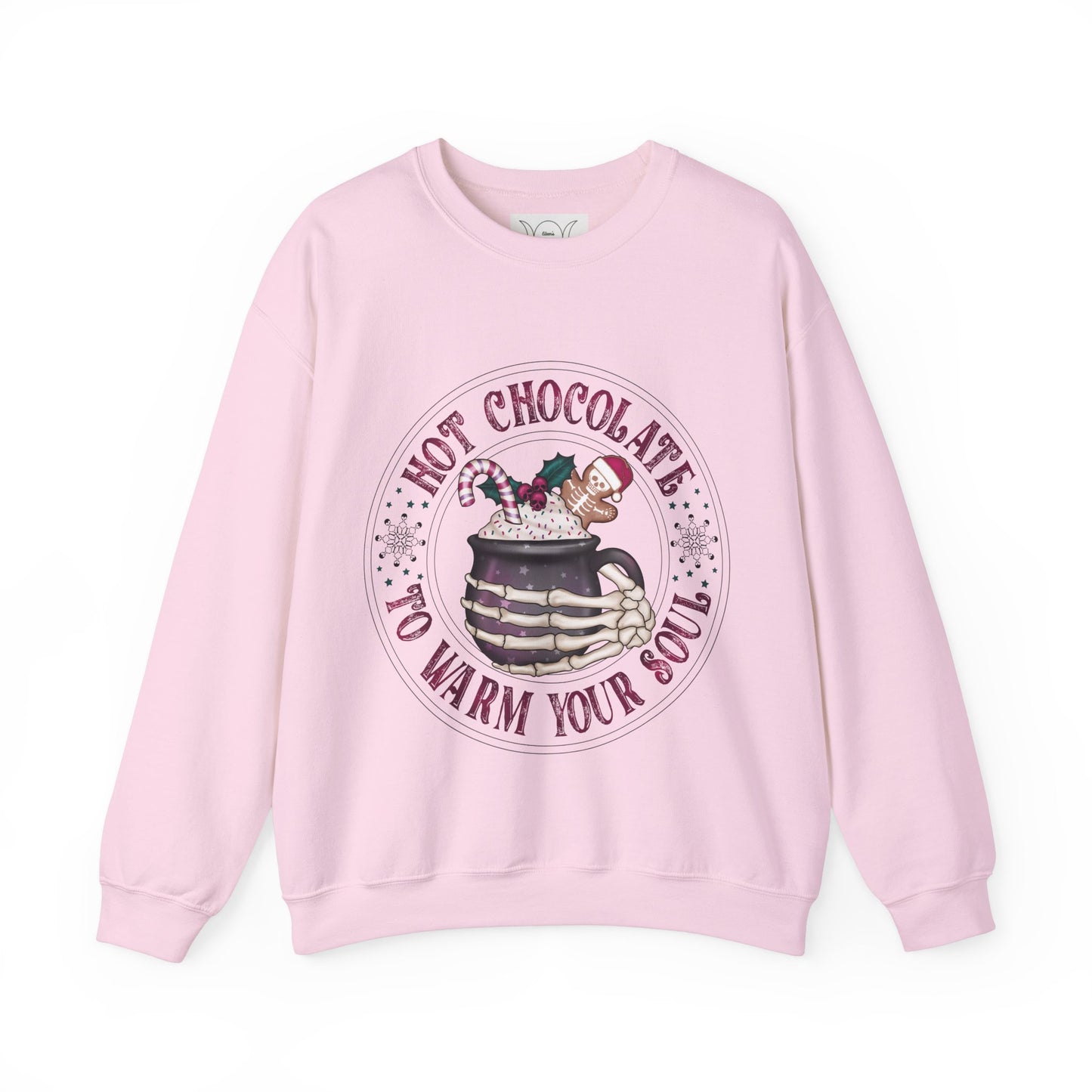 Hot chocolate to warm up my soul, ™ Crewneck Sweatshirt ( no sleeve design )