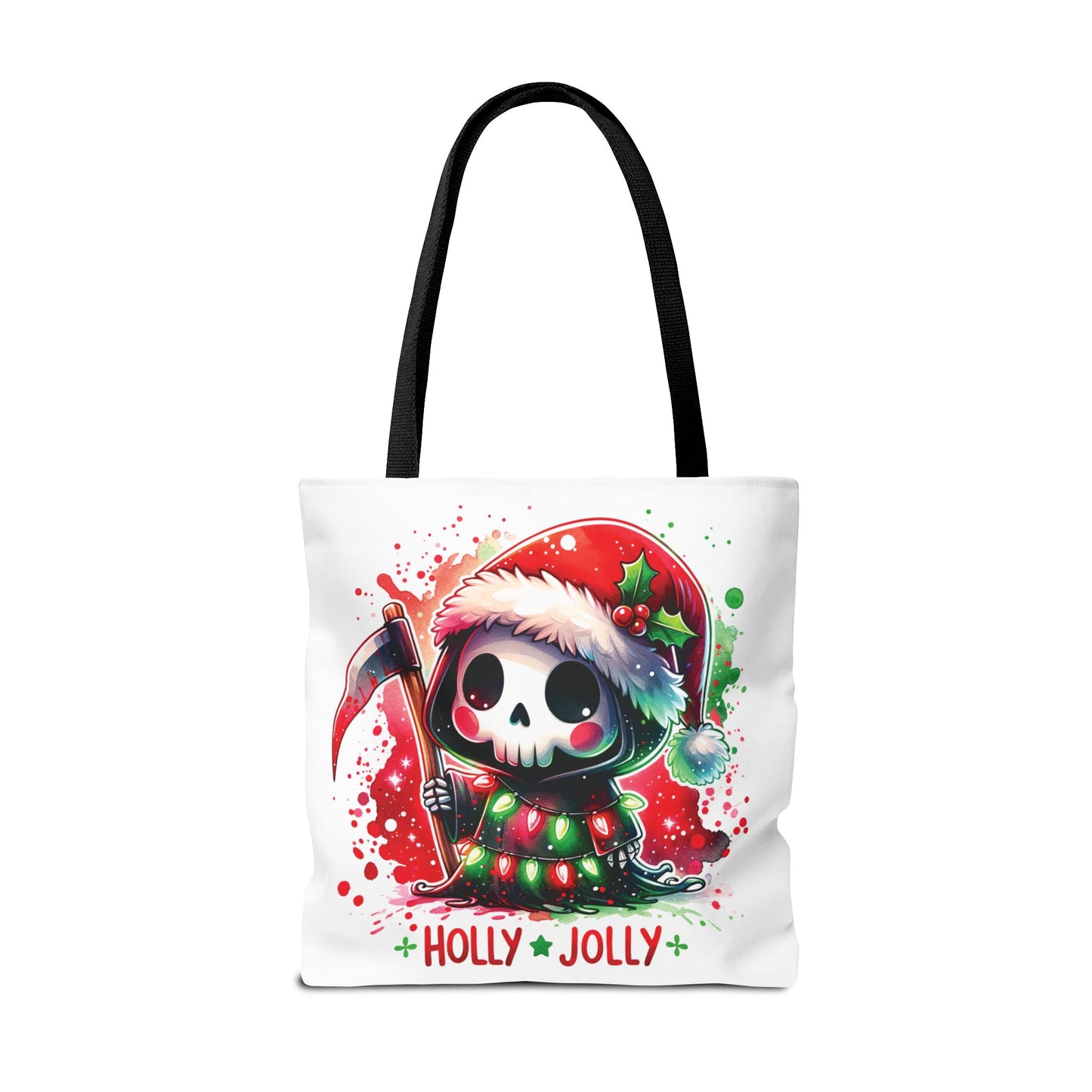 Holly jolly, Tote Bag (AOP)