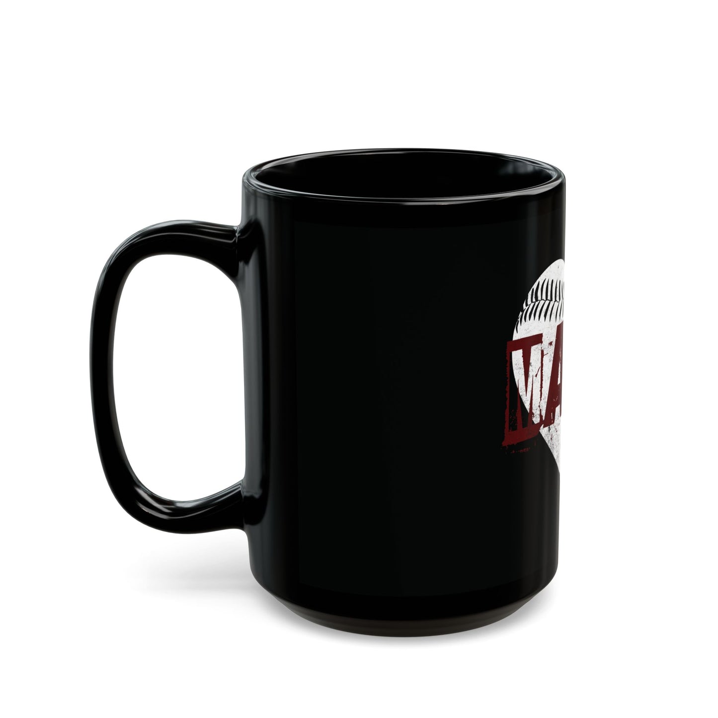 Baseball mama, Black Mug (11oz, 15oz)