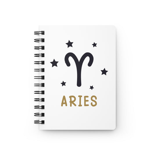 Aries, Spiral Bound Journal