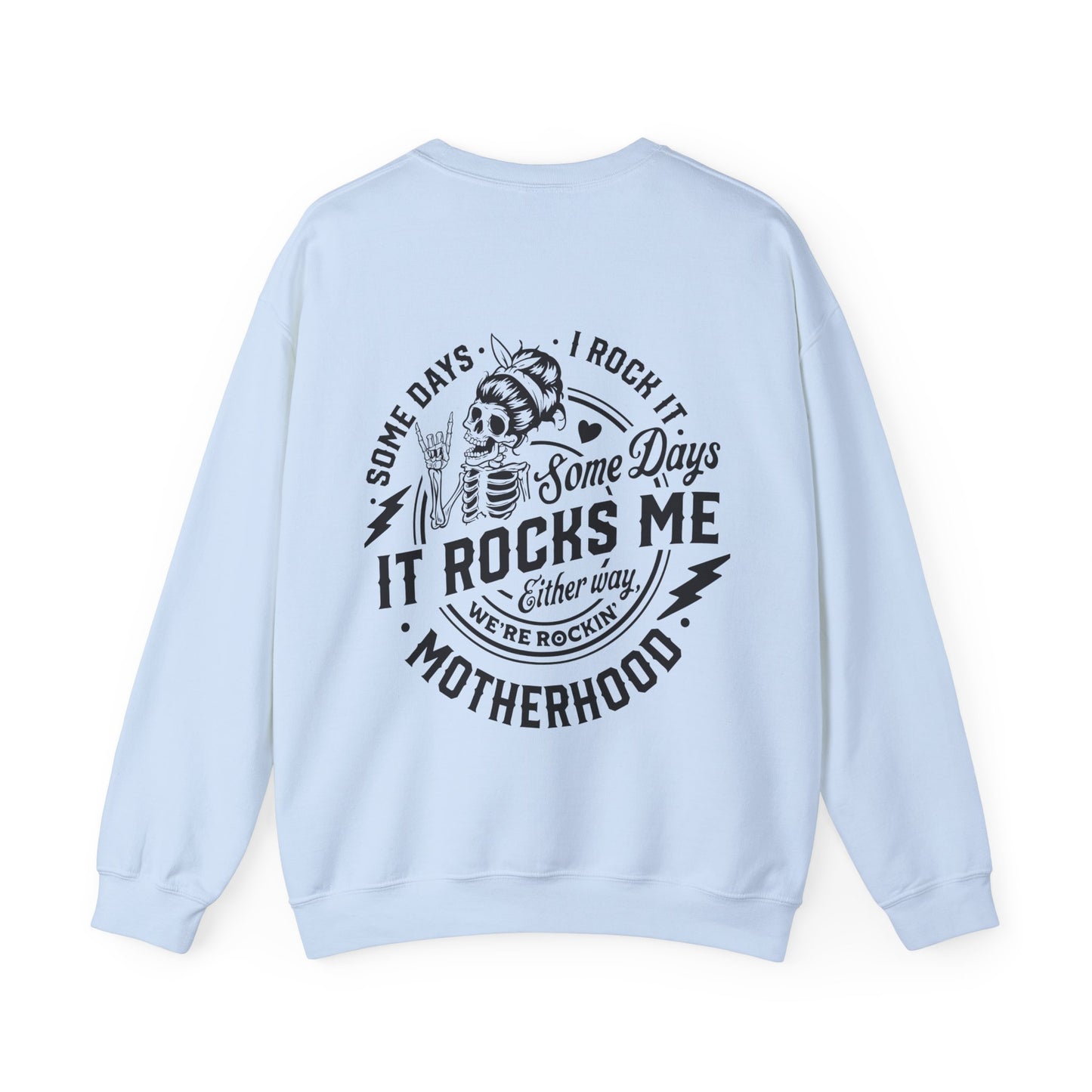 Rocking motherhood, ™ Crewneck Sweatshirt ( no arm design)