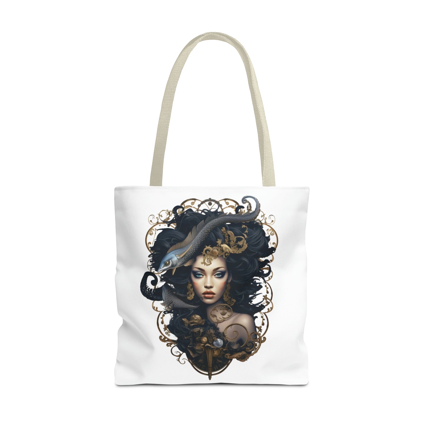 Pisces, Tote Bag (AOP)