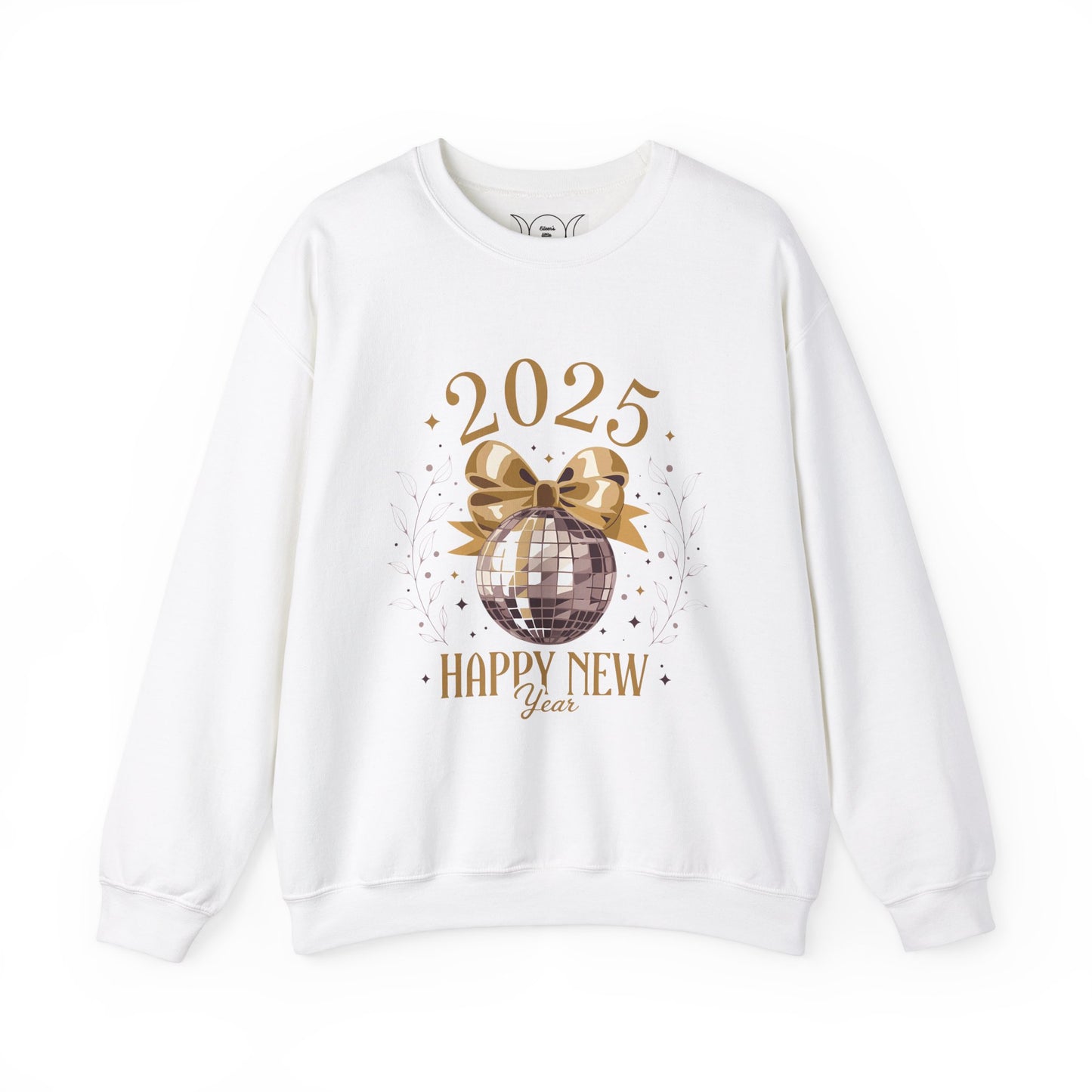 Happy year, Unisex Heavy Blend™ Crewneck Sweatshirt ( no sleeve design)