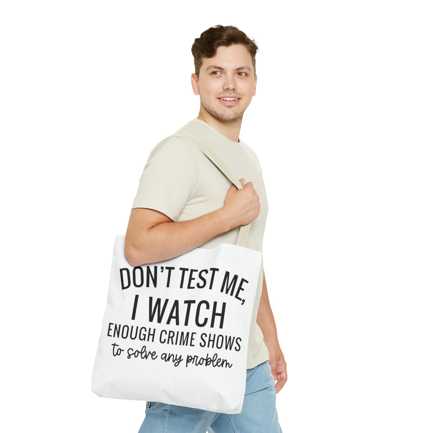 True crime watchers, Tote Bag (AOP)