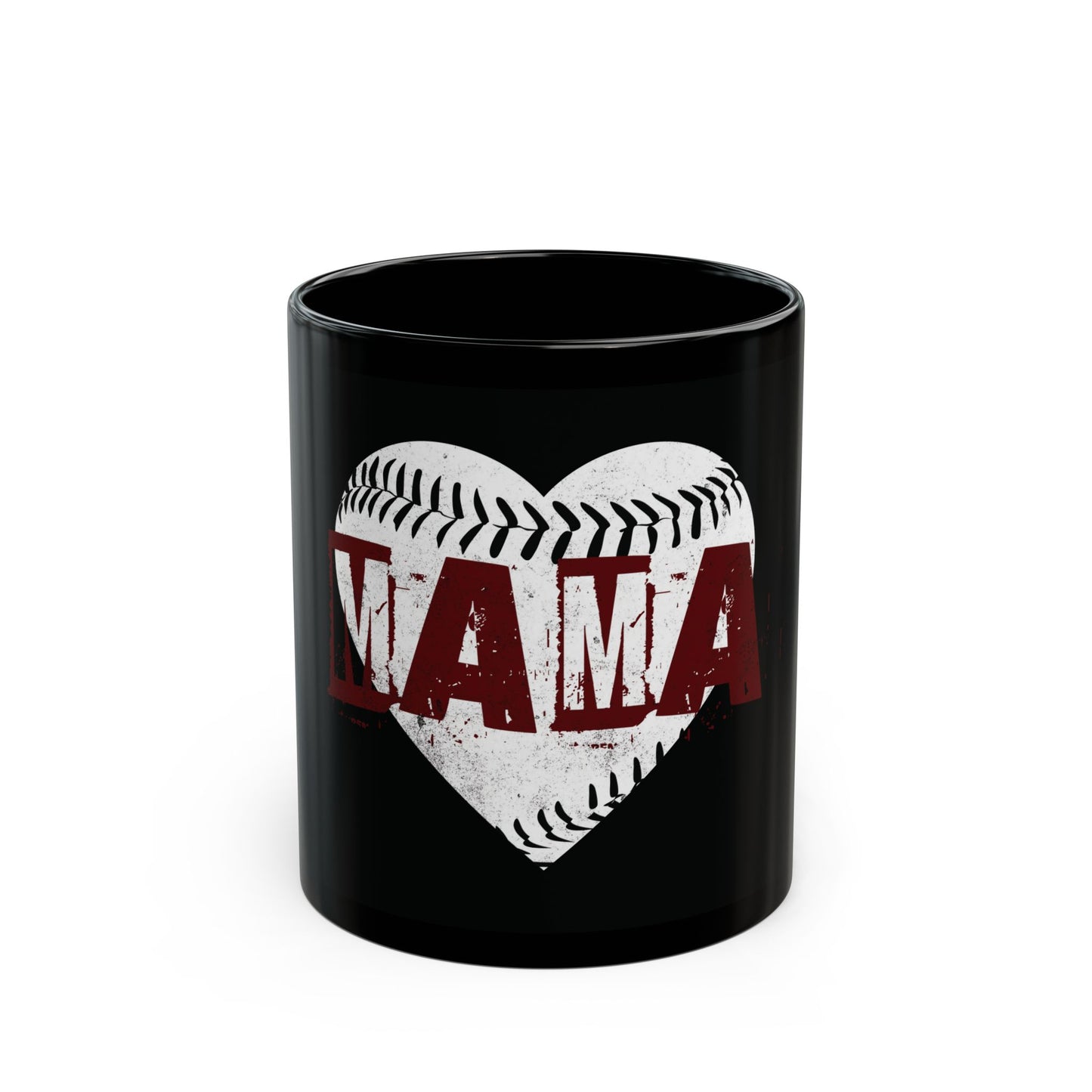 Baseball mama, Black Mug (11oz, 15oz)