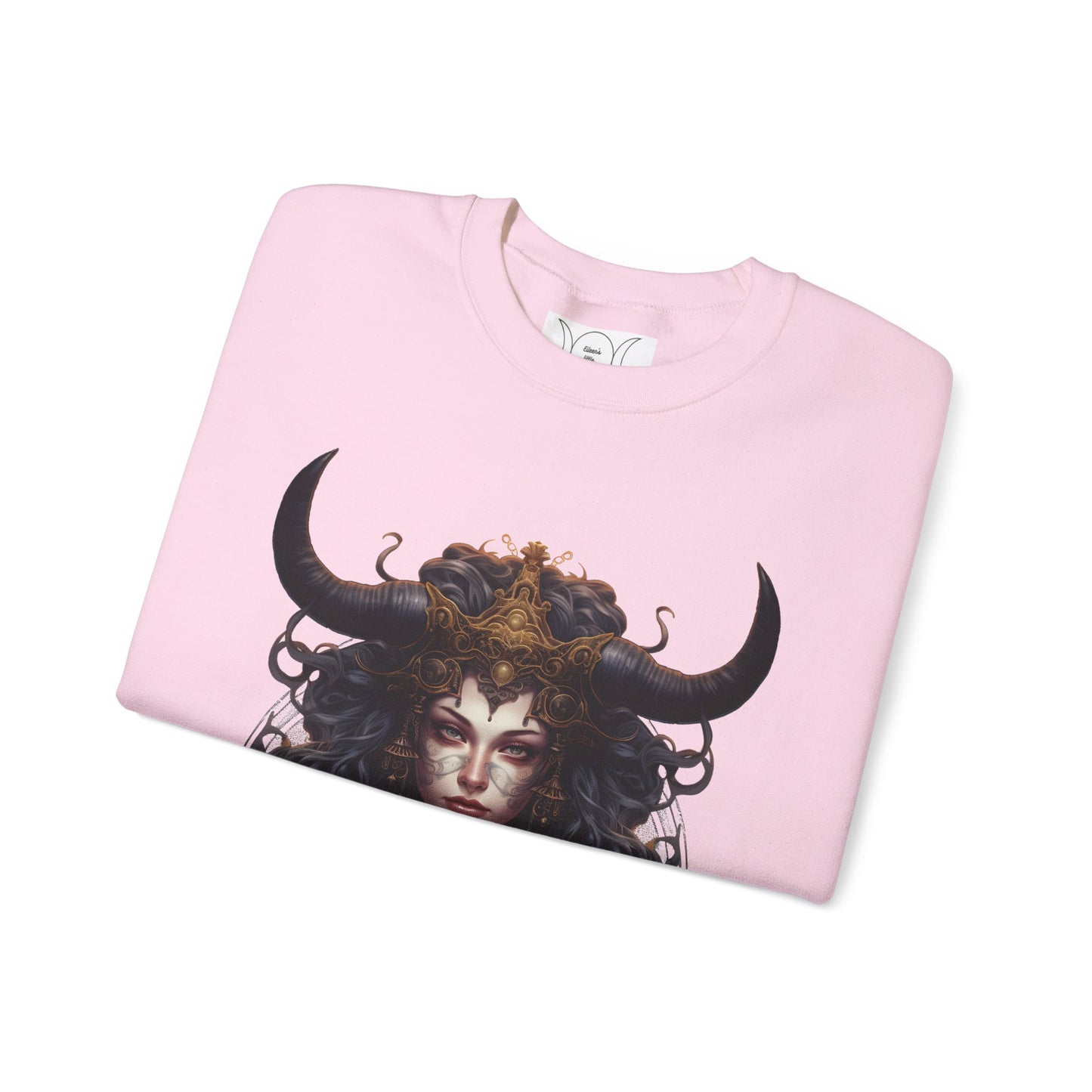 Taurus , ™ Crewneck Sweatshirt ( sleeve design)