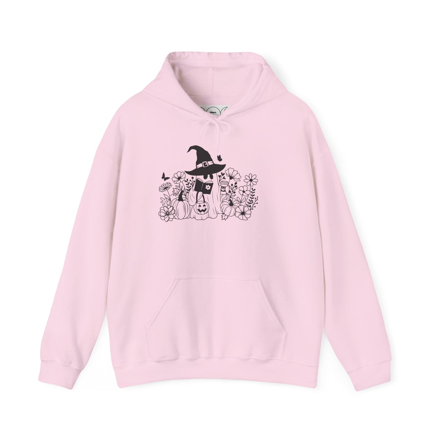 Cozy boo reading,  Unisex Heavy Blend™ Hooded Sweatshirt (no side arm design)