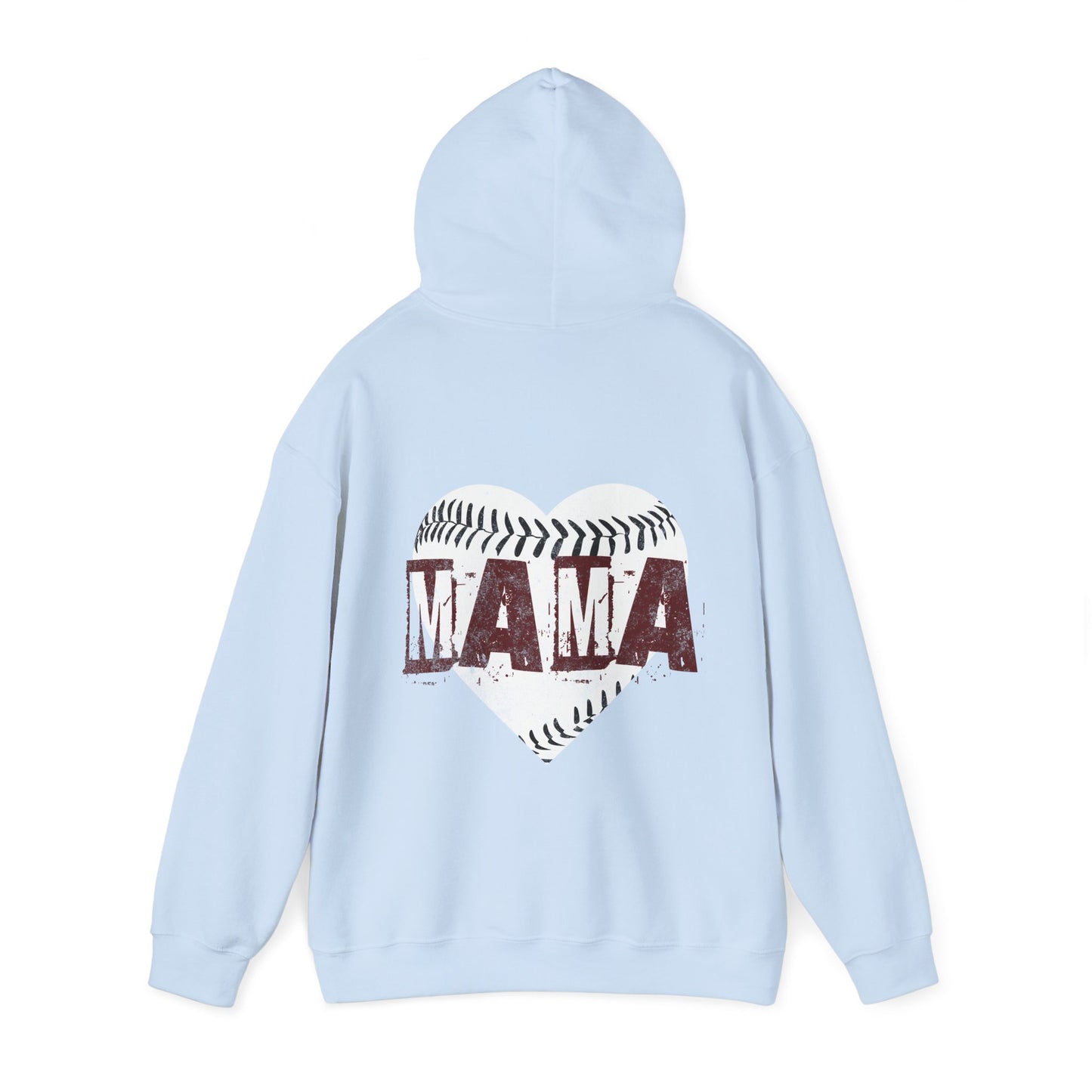 Baseball mama,  Unisex Heavy Blend™ Hooded Sweatshirt (no side arm design)