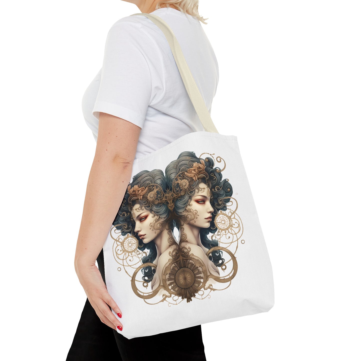 Gemini , Tote Bag (AOP)