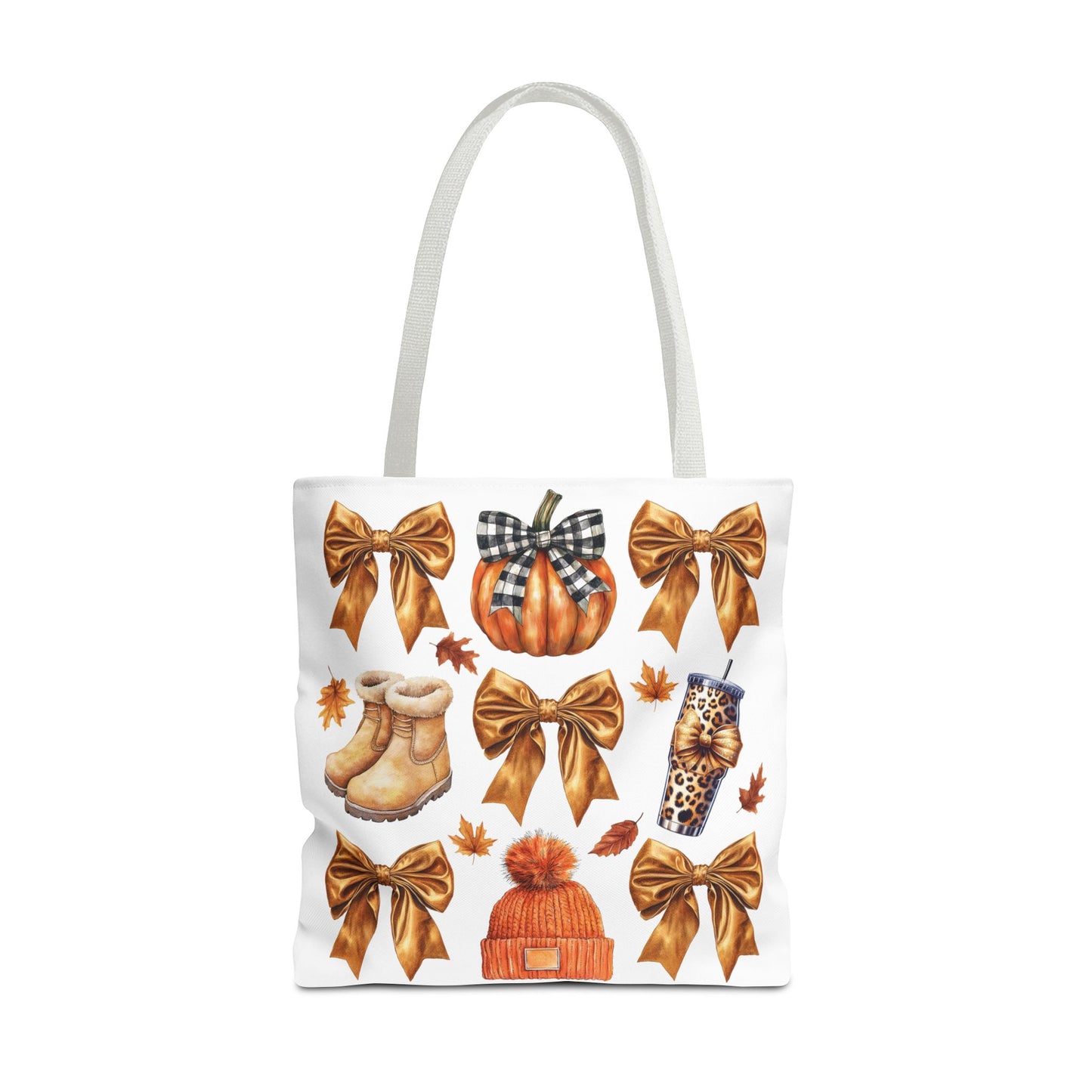 Fall and bows, Tote Bag (AOP)