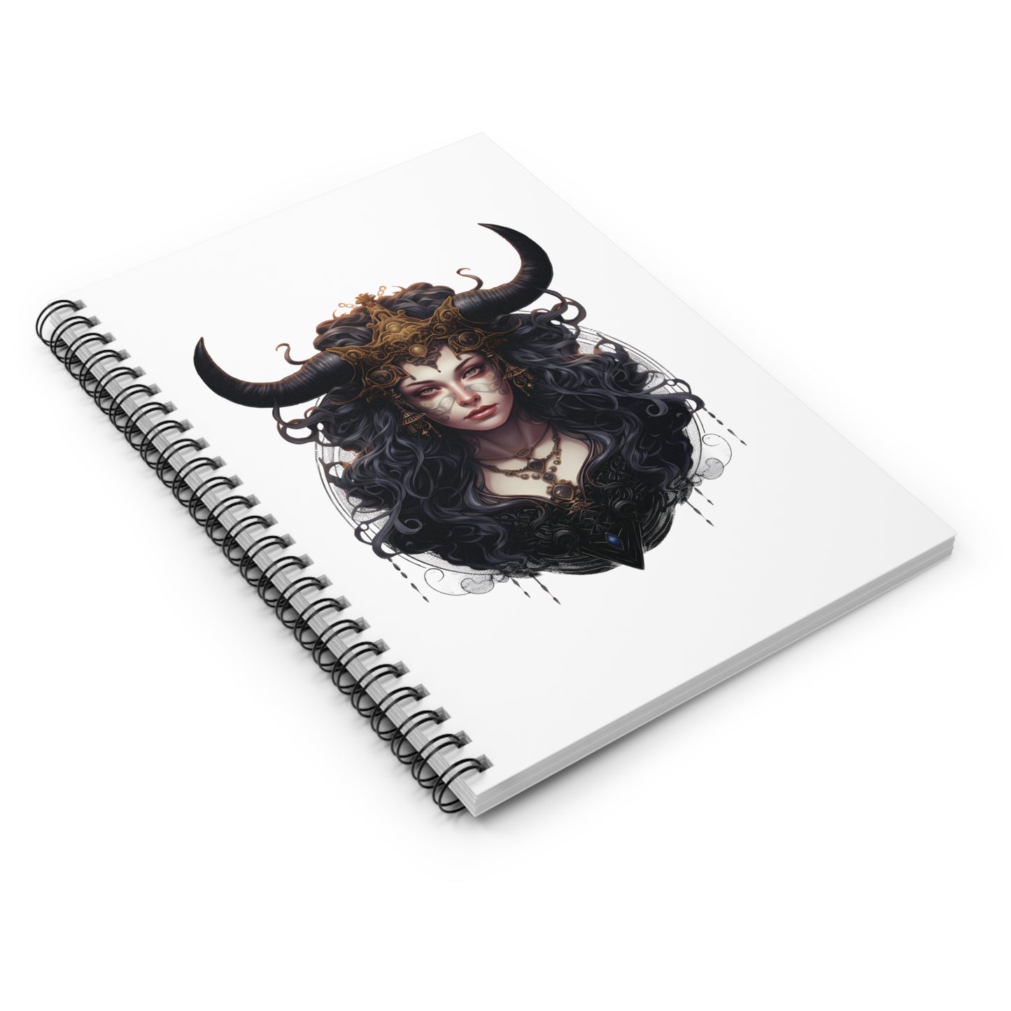 Taurus, Spiral Notebook - Ruled Line