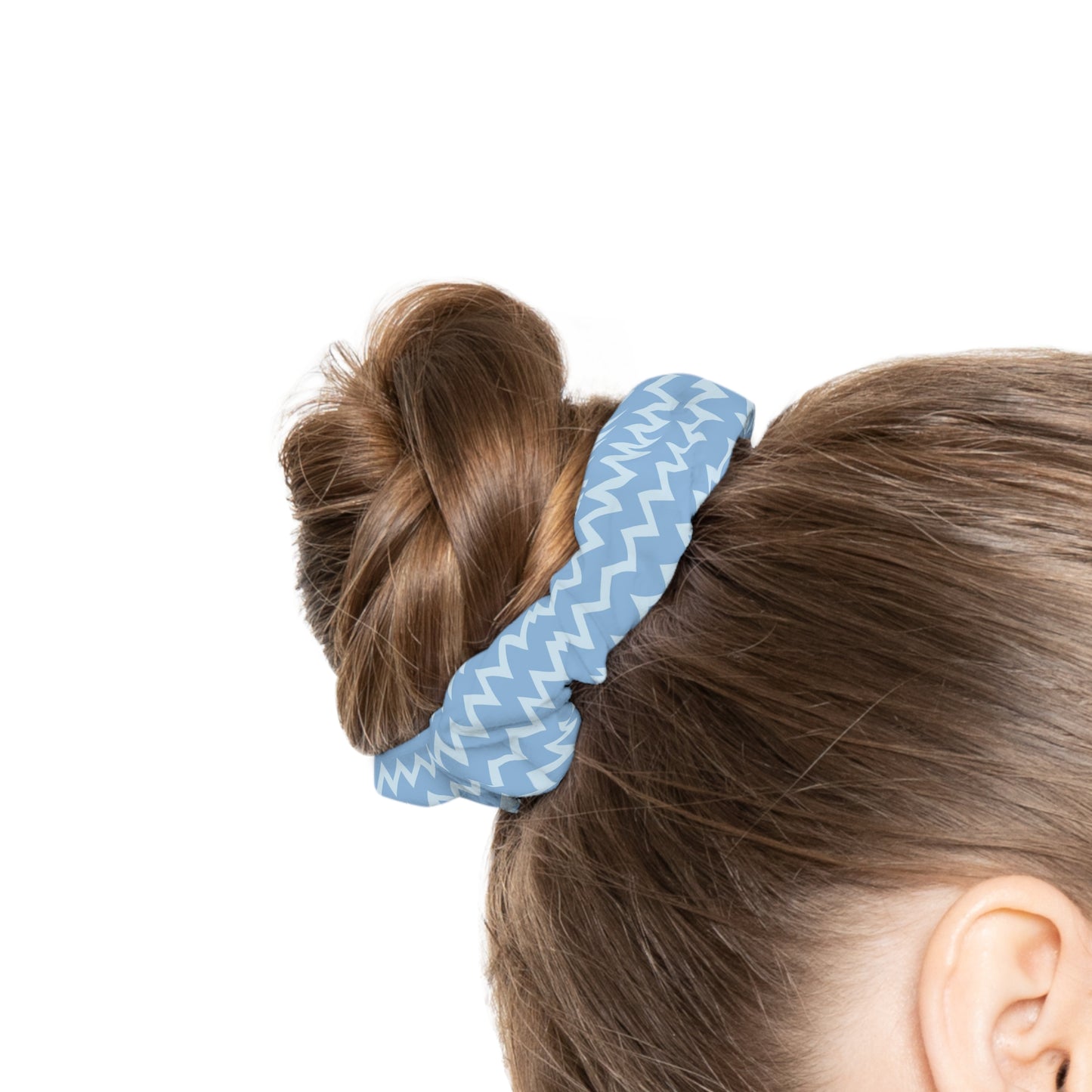 Blue waves  Scrunchie