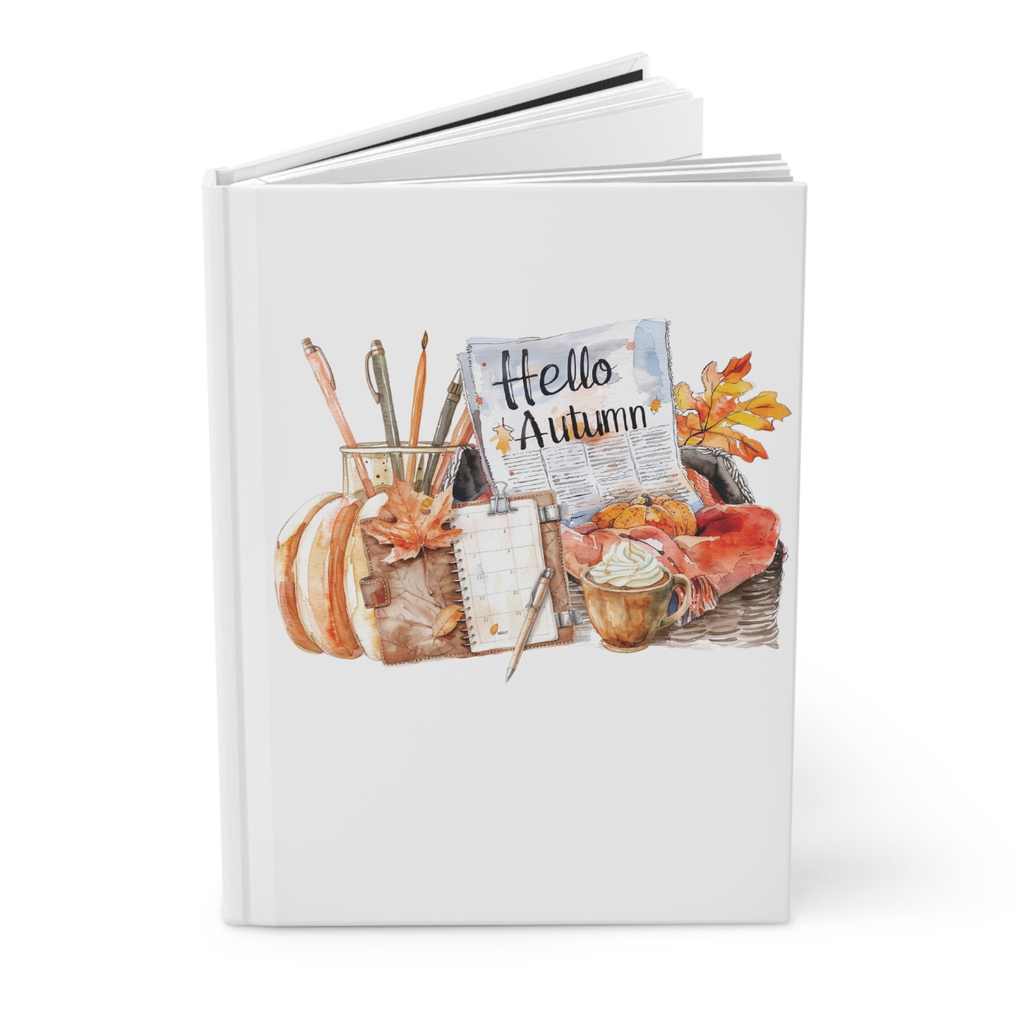 #autumnvibes , Hardcover Journal Matte