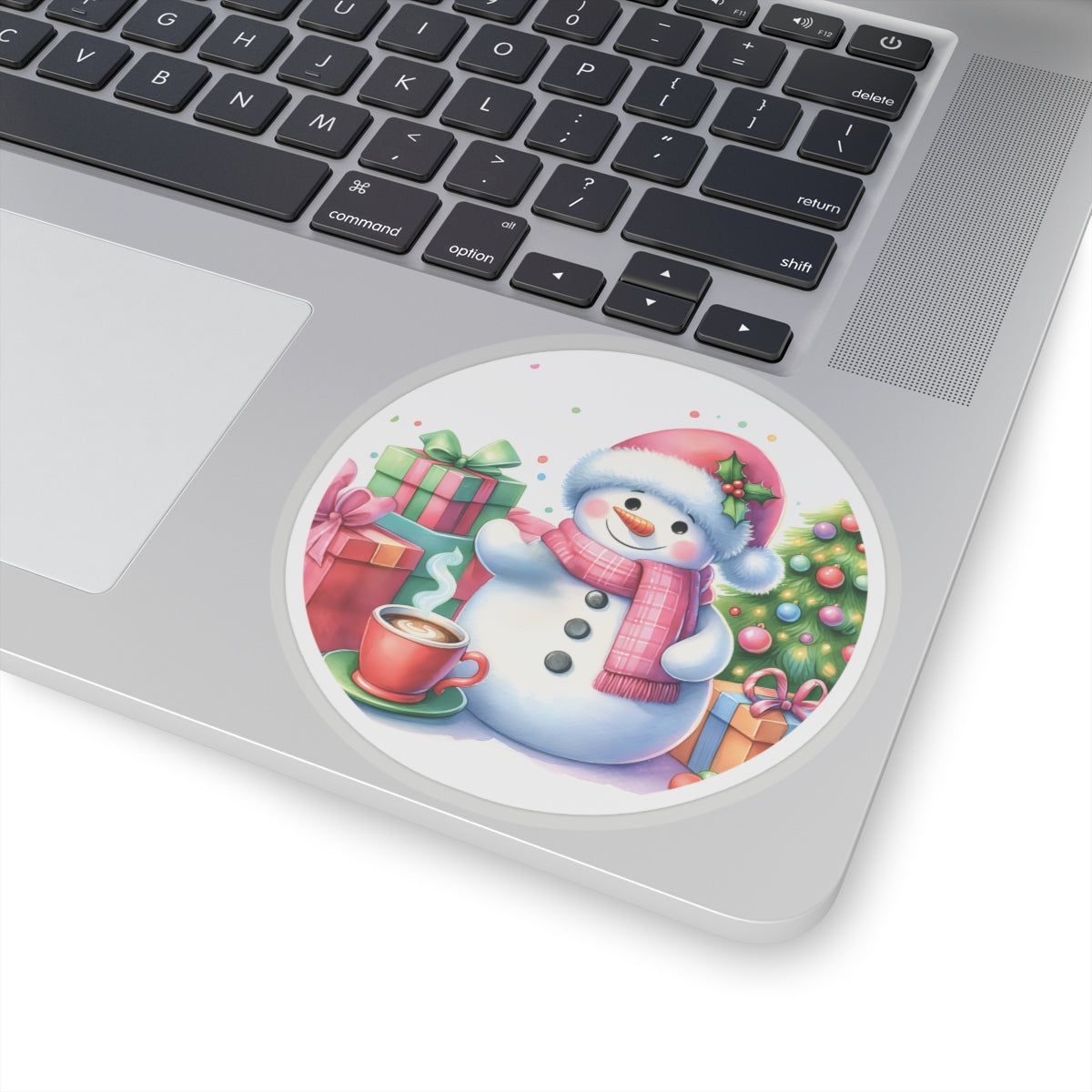 Snowman Kiss-Cut Stickers