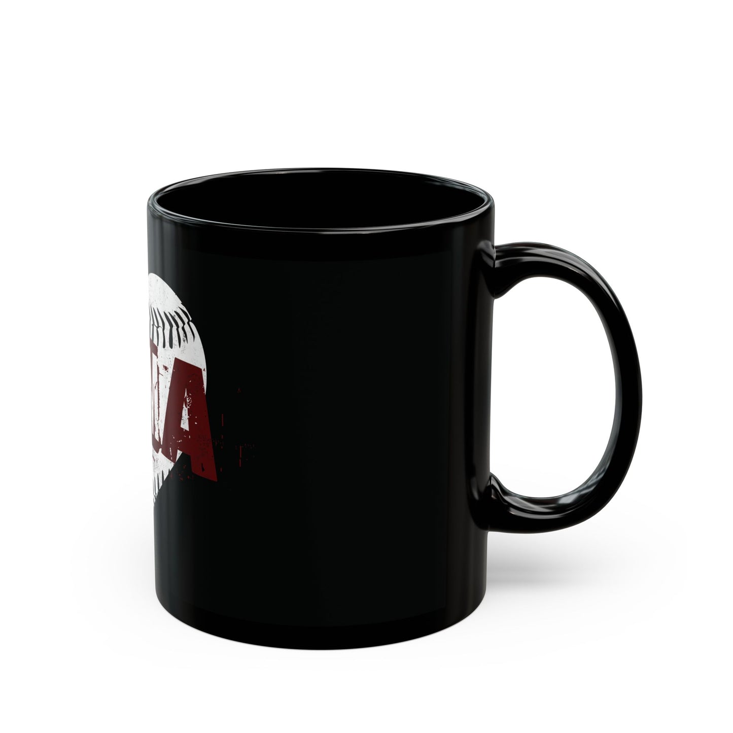 Baseball mama, Black Mug (11oz, 15oz)