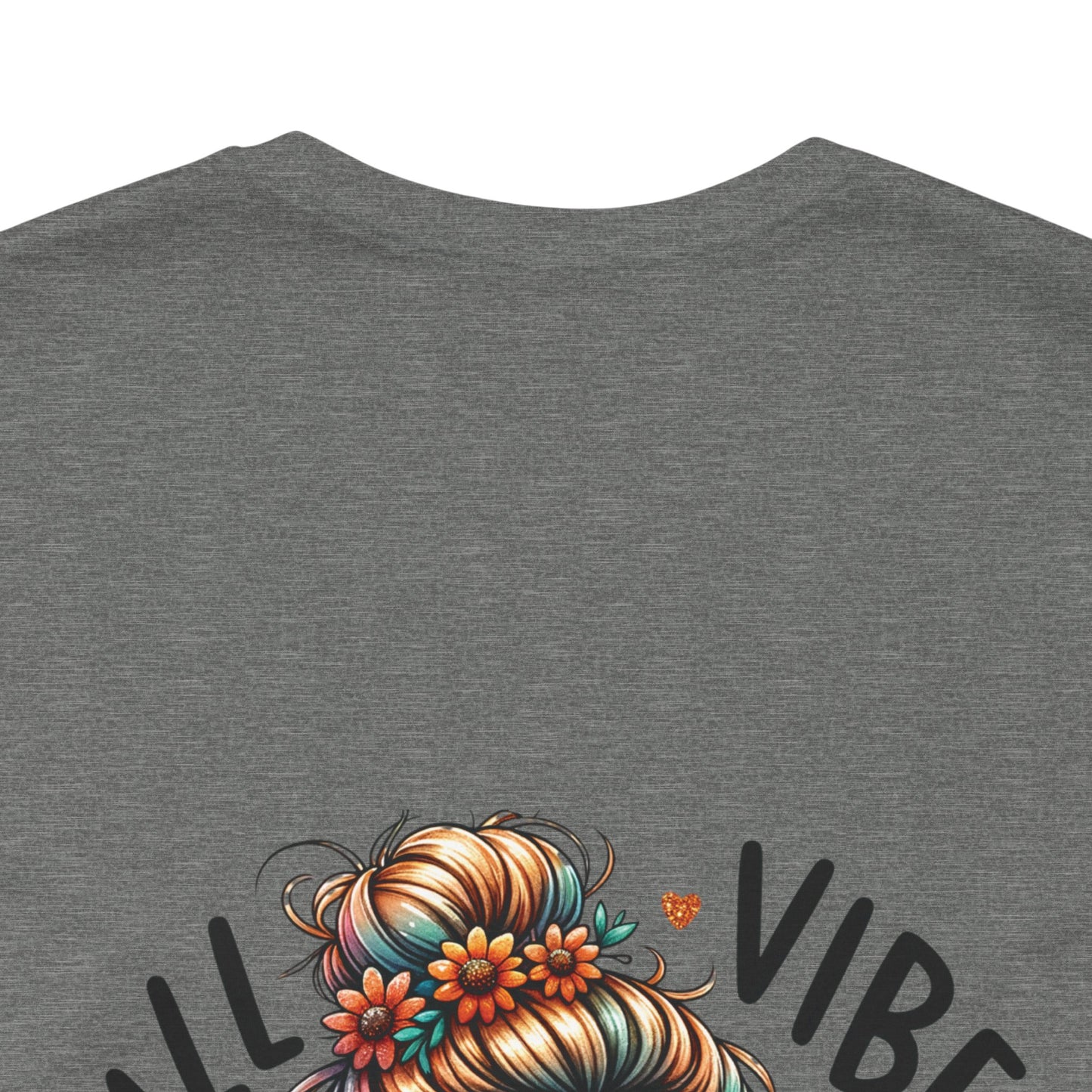 Fall vibes, Unisex Jersey Short Sleeve Tee ( arm design)