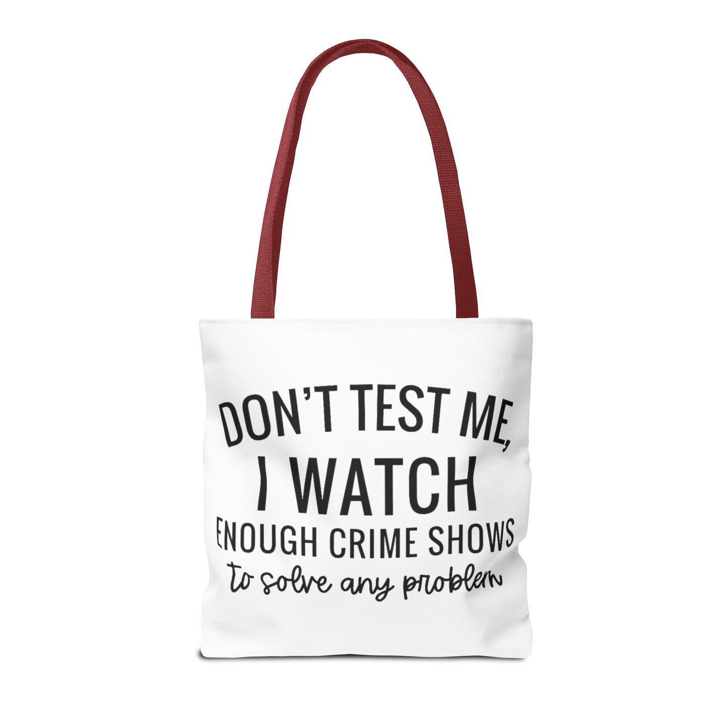 True crime watchers, Tote Bag (AOP)