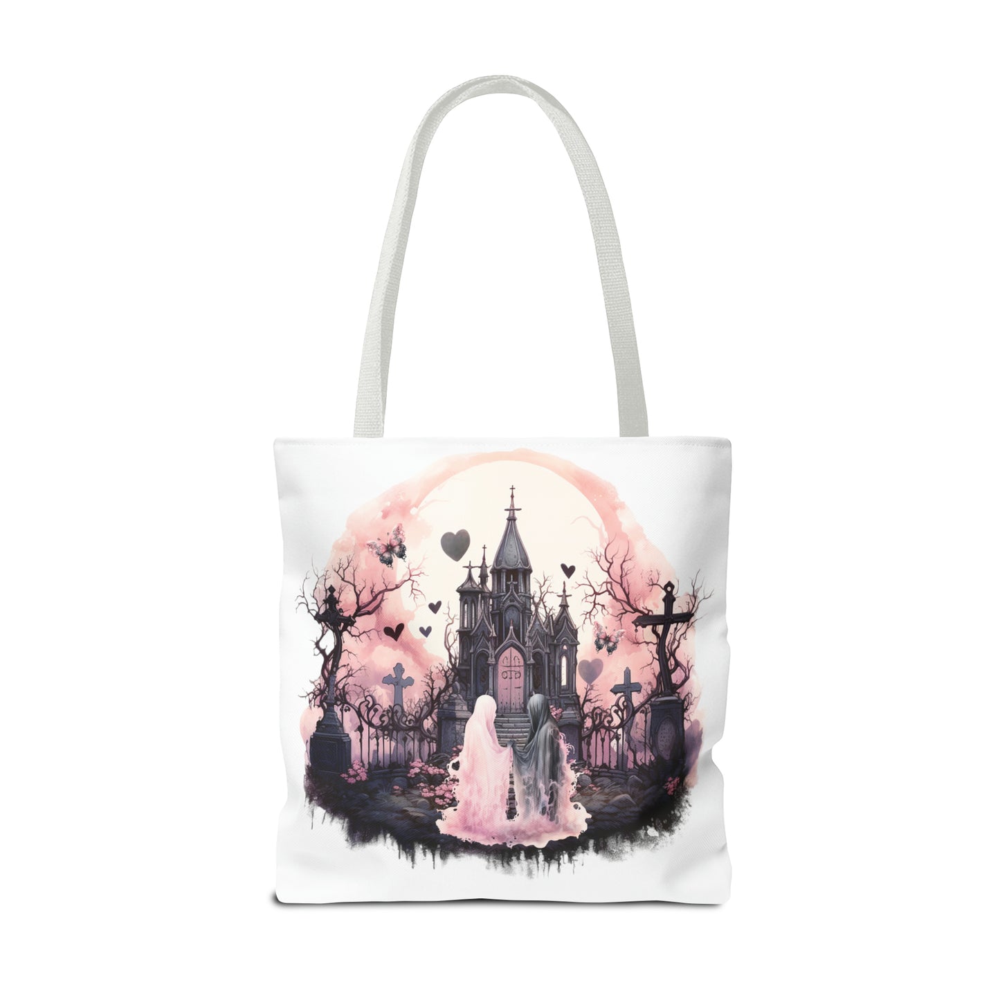 Even in death… we never part, Tote Bag (AOP)