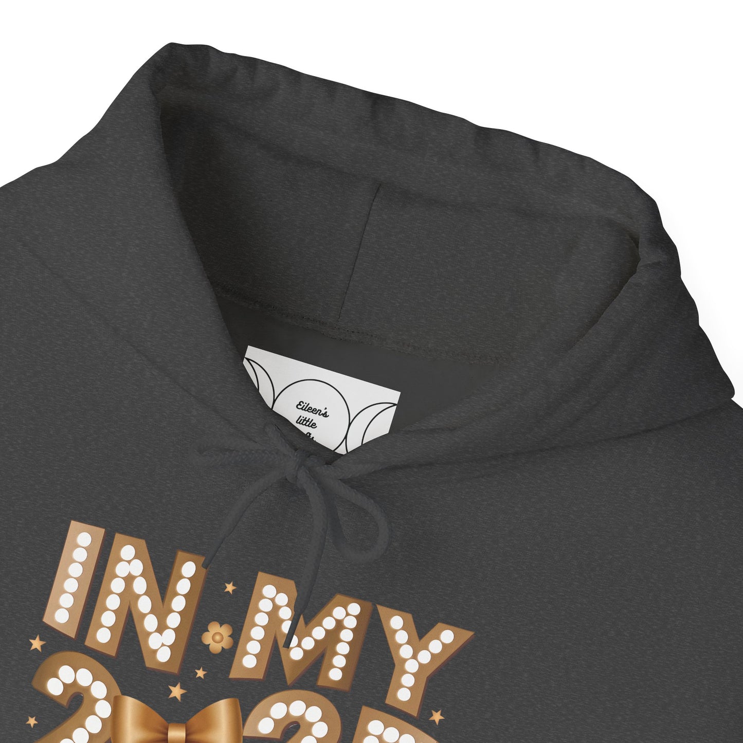 In my 2025 era , Unisex Heavy Blend™ Hooded Sweatshirt (sleeve arm design)