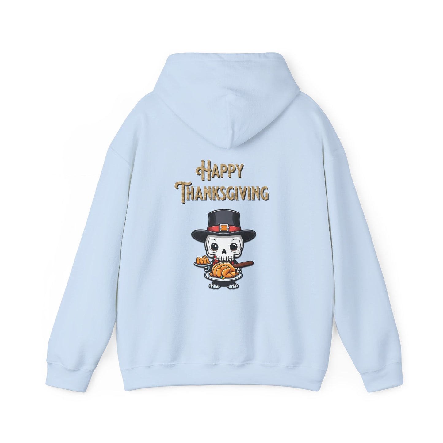 Happy thanksgiving ,  Unisex Heavy Blend™ Hooded Sweatshirt (no side arm design)