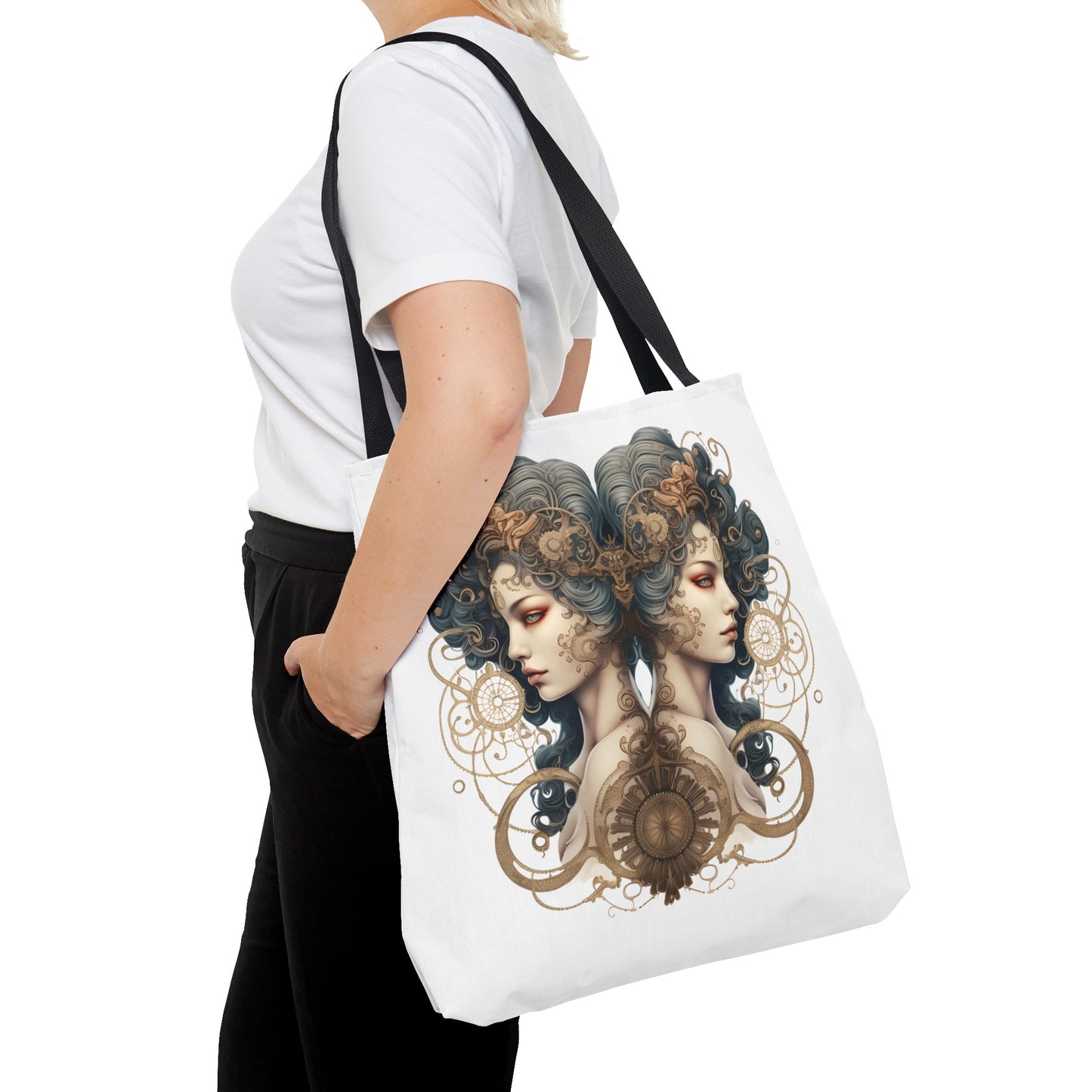 Gemini , Tote Bag (AOP)