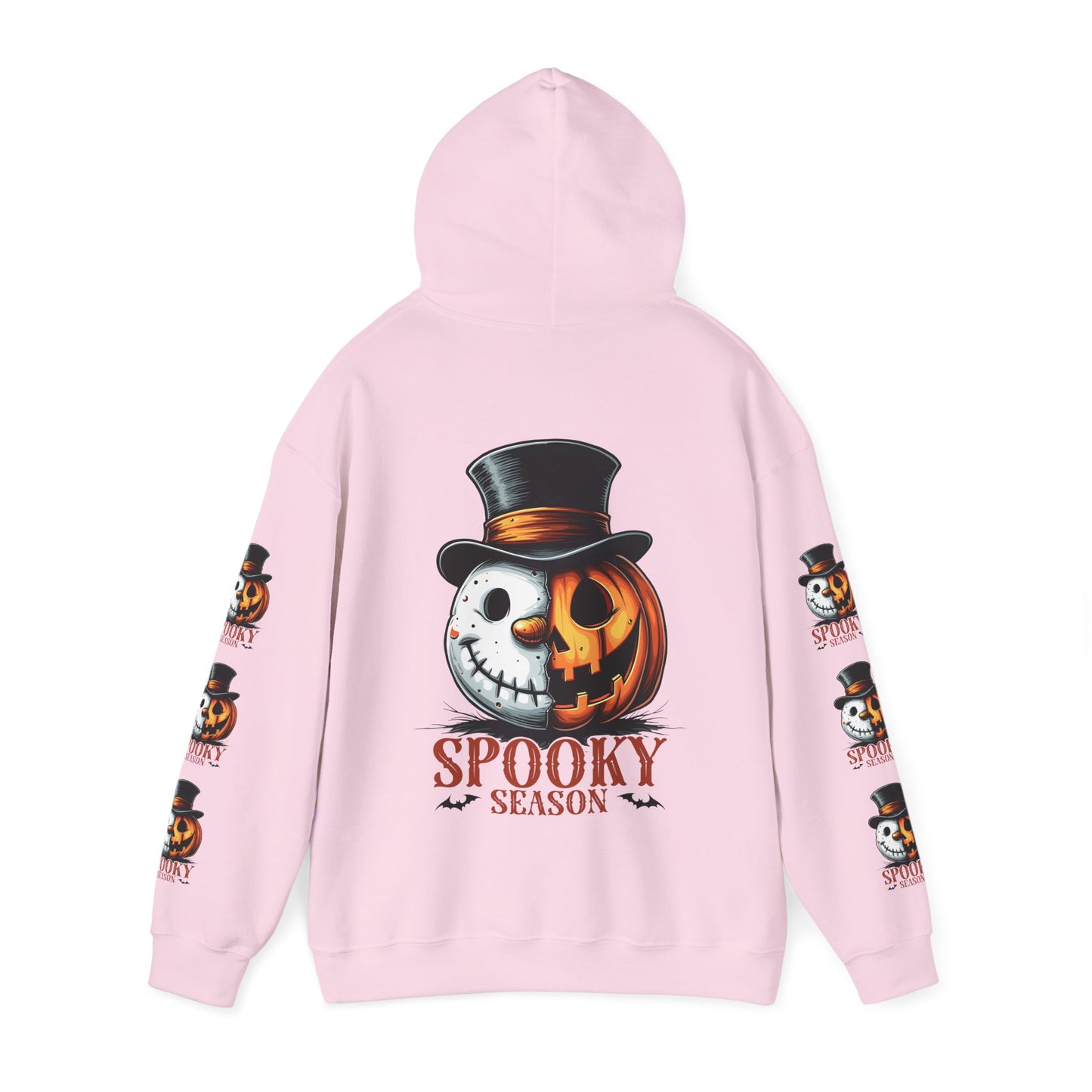 Spooky season,  Unisex Heavy Blend™ Hooded Sweatshirt (sleeve design)