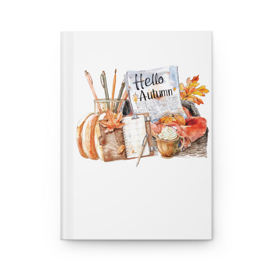 #autumnvibes , Hardcover Journal Matte