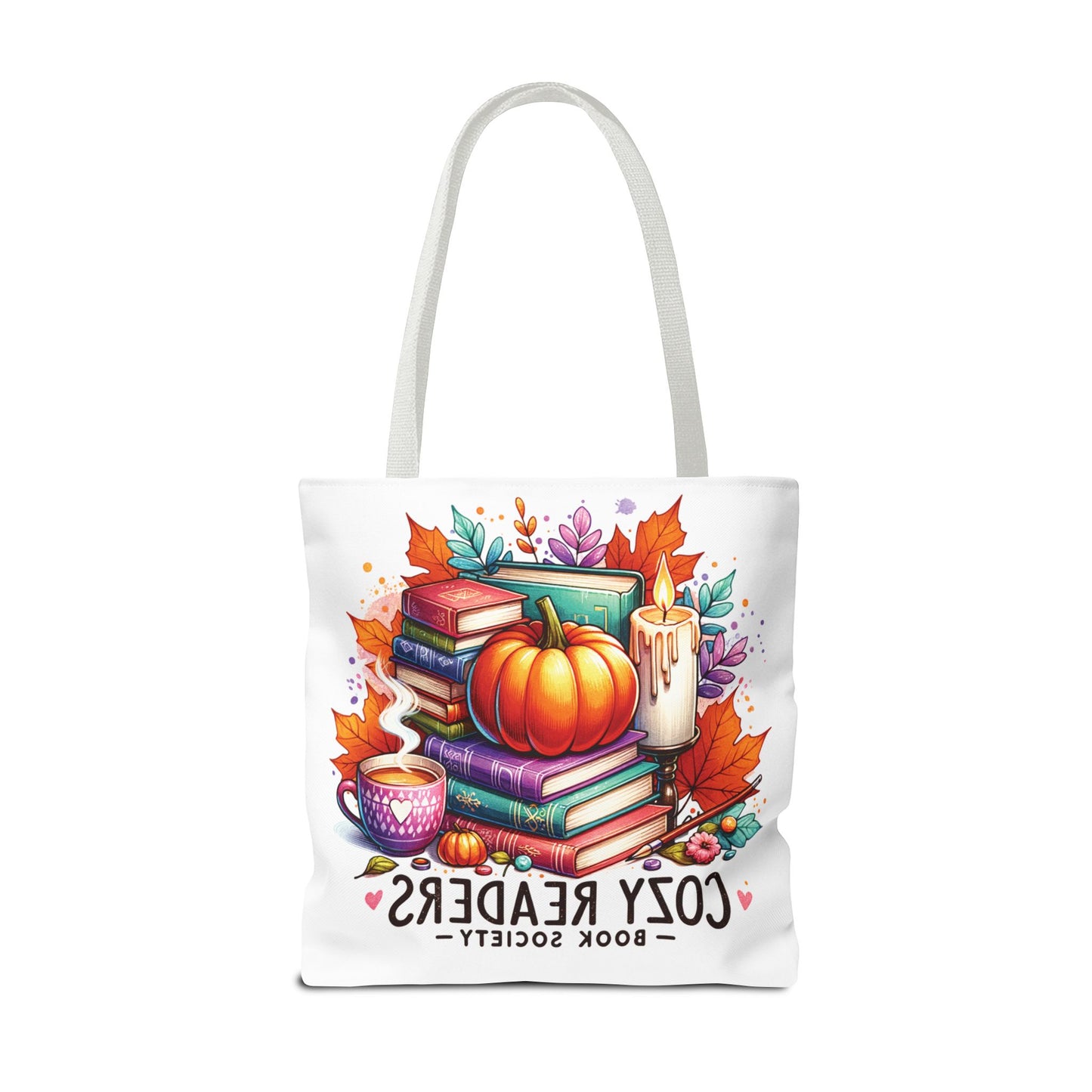 Cozy reader book society Tote Bag (AOP)