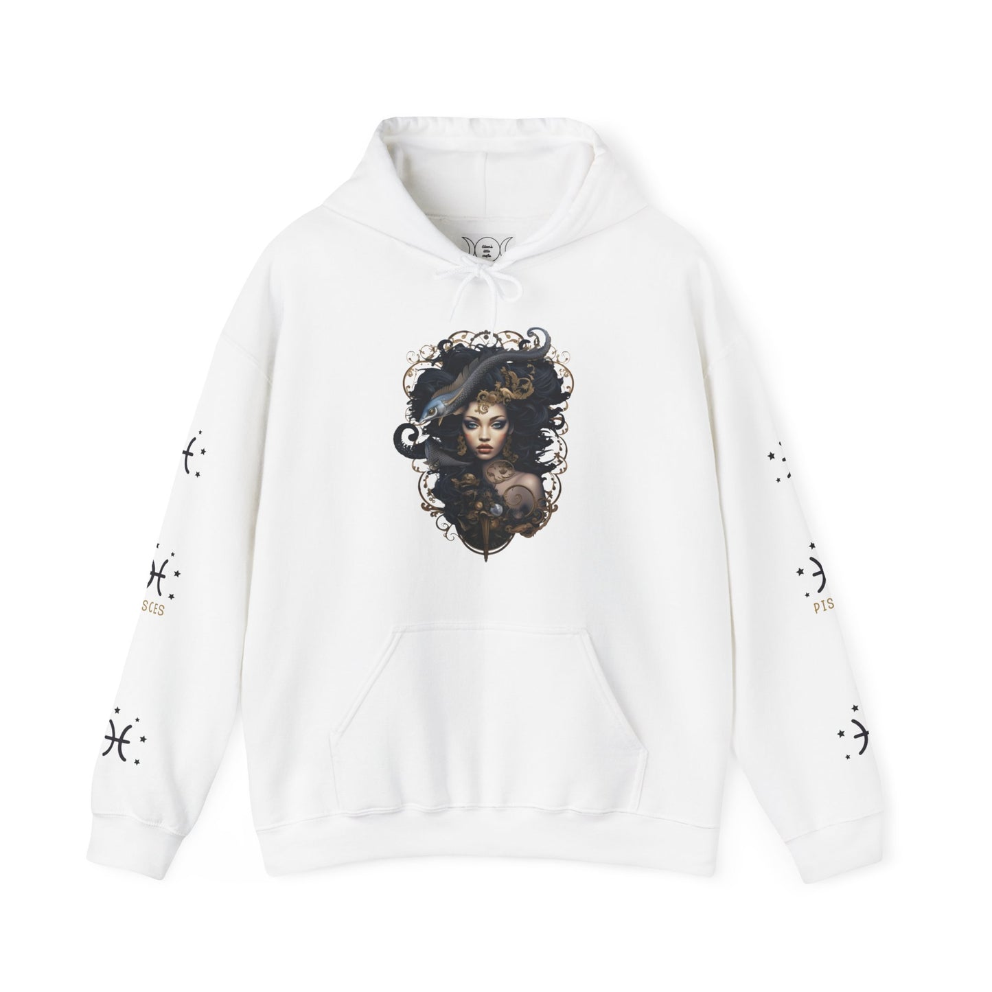 Pieces,  Unisex Heavy Blend™ Hooded Sweatshirt (no side arm design)