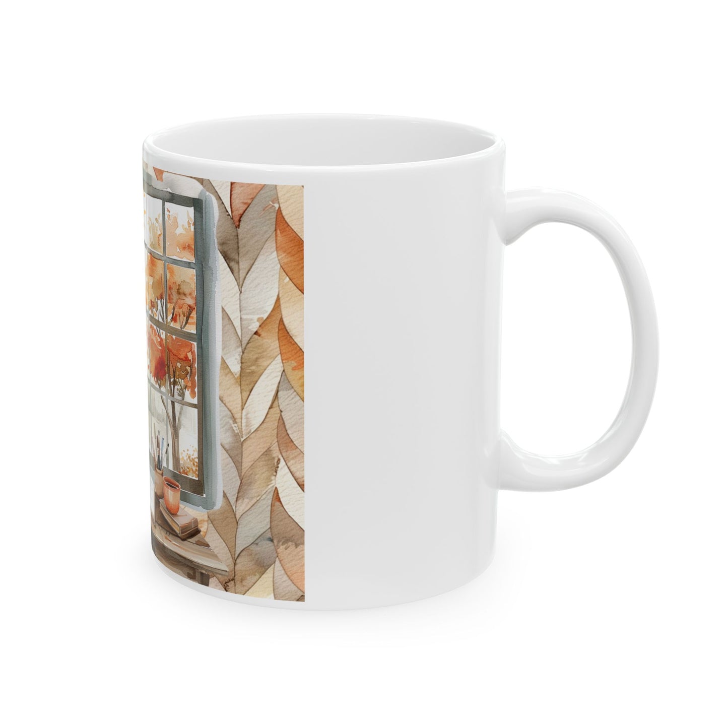 #autumnvibes,  Ceramic Mug 11oz & 15 oz