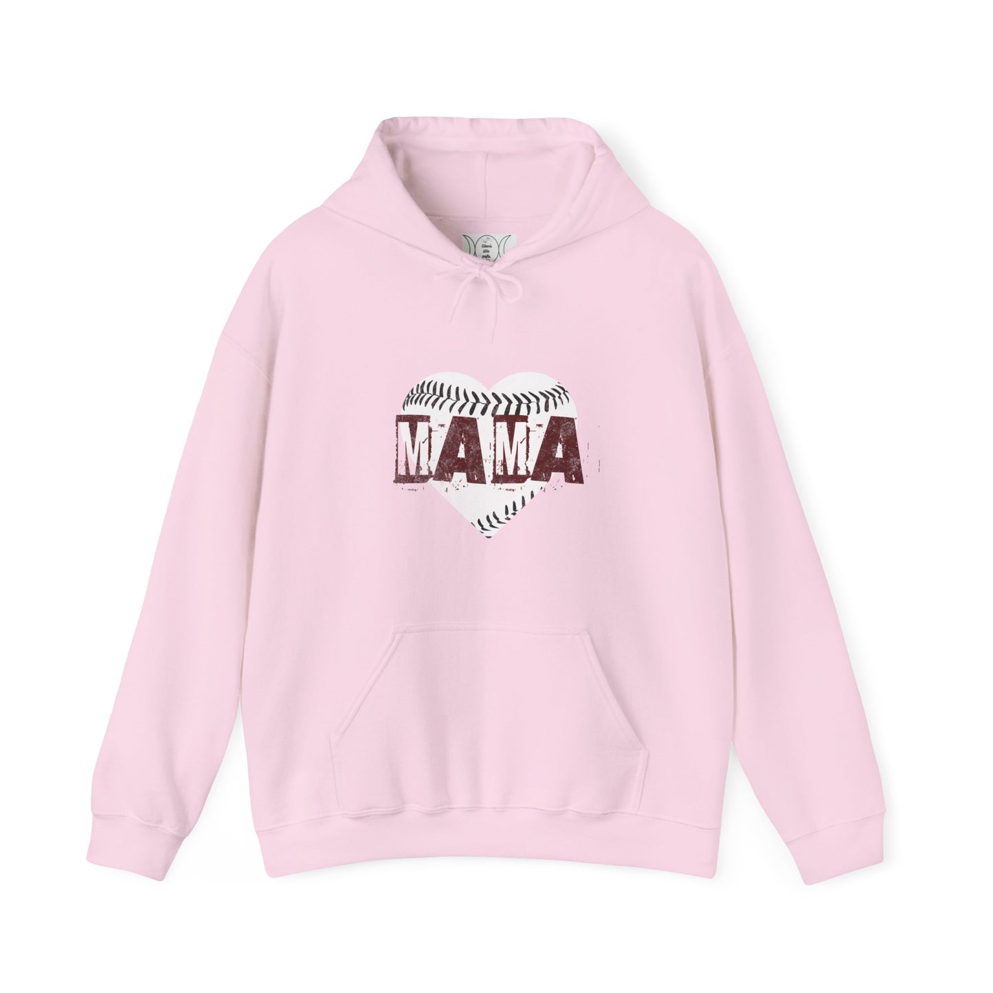 Baseball mama,  Unisex Heavy Blend™ Hooded Sweatshirt (no side arm design)