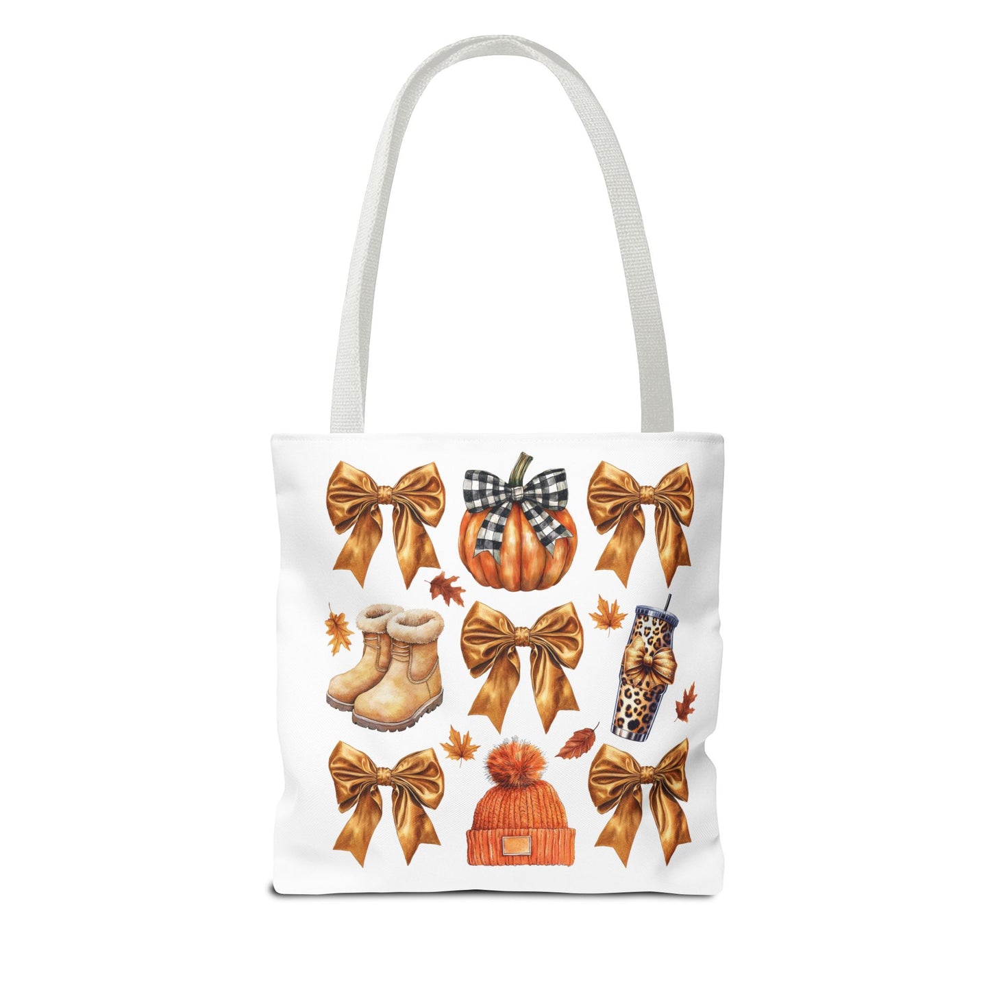 Fall and bows, Tote Bag (AOP)