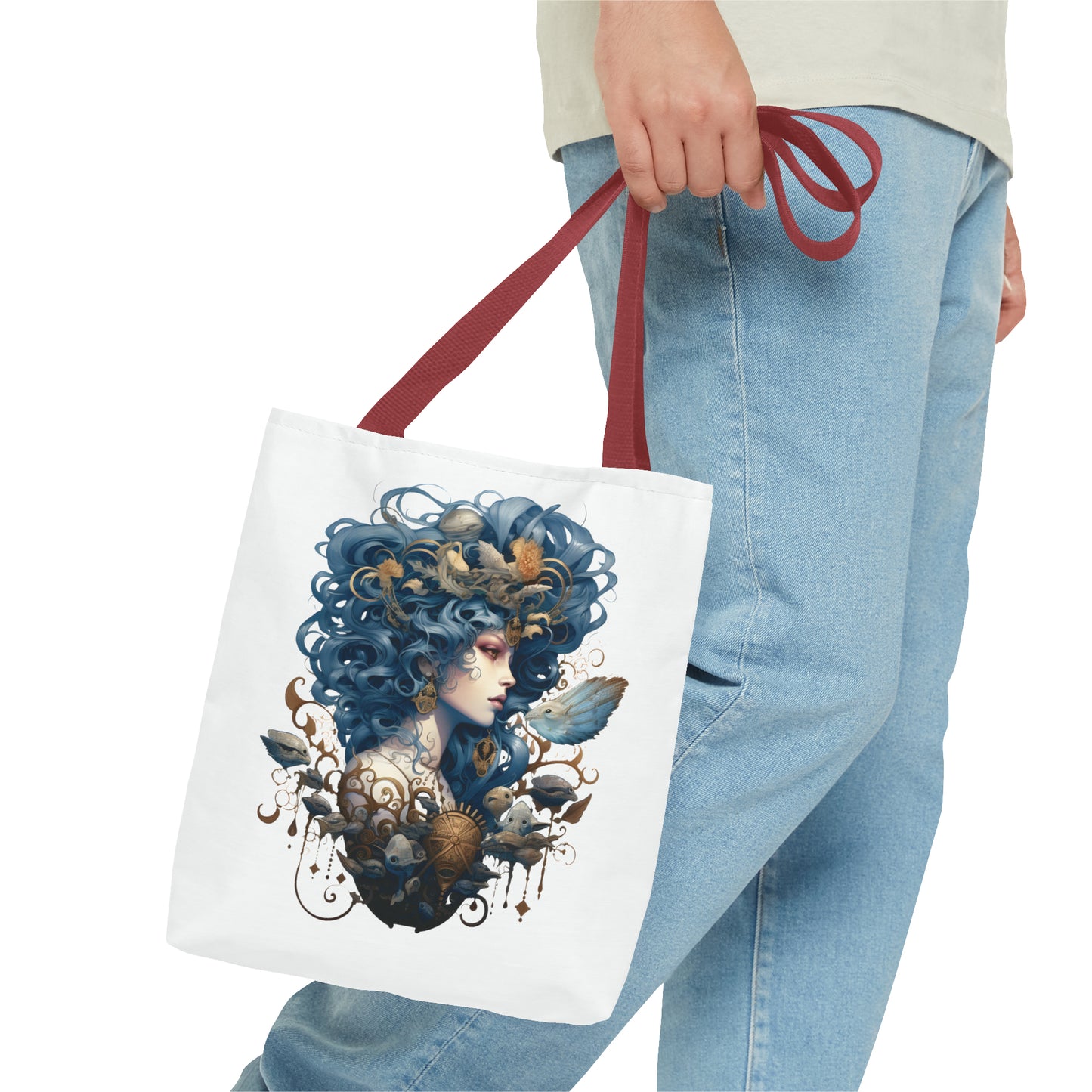 Aquarius, Tote Bag (AOP)