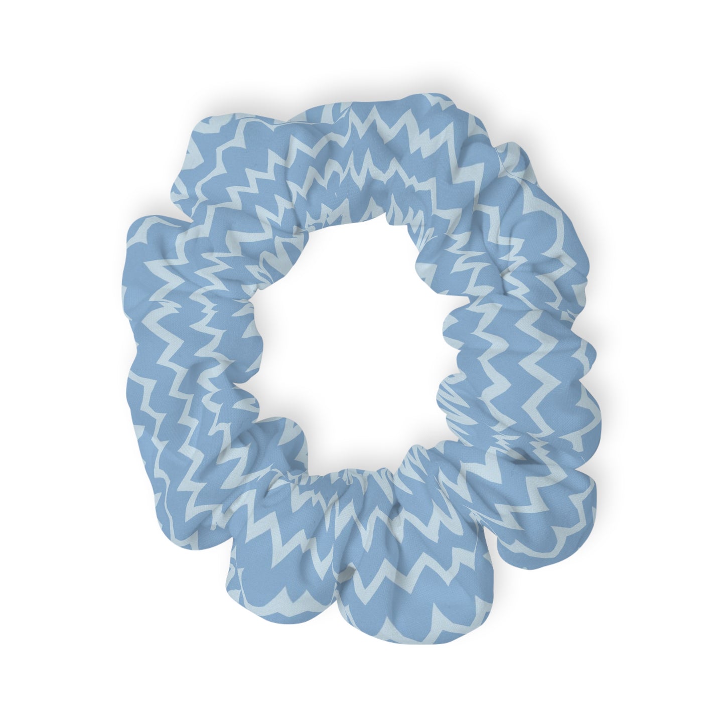 Blue waves  Scrunchie