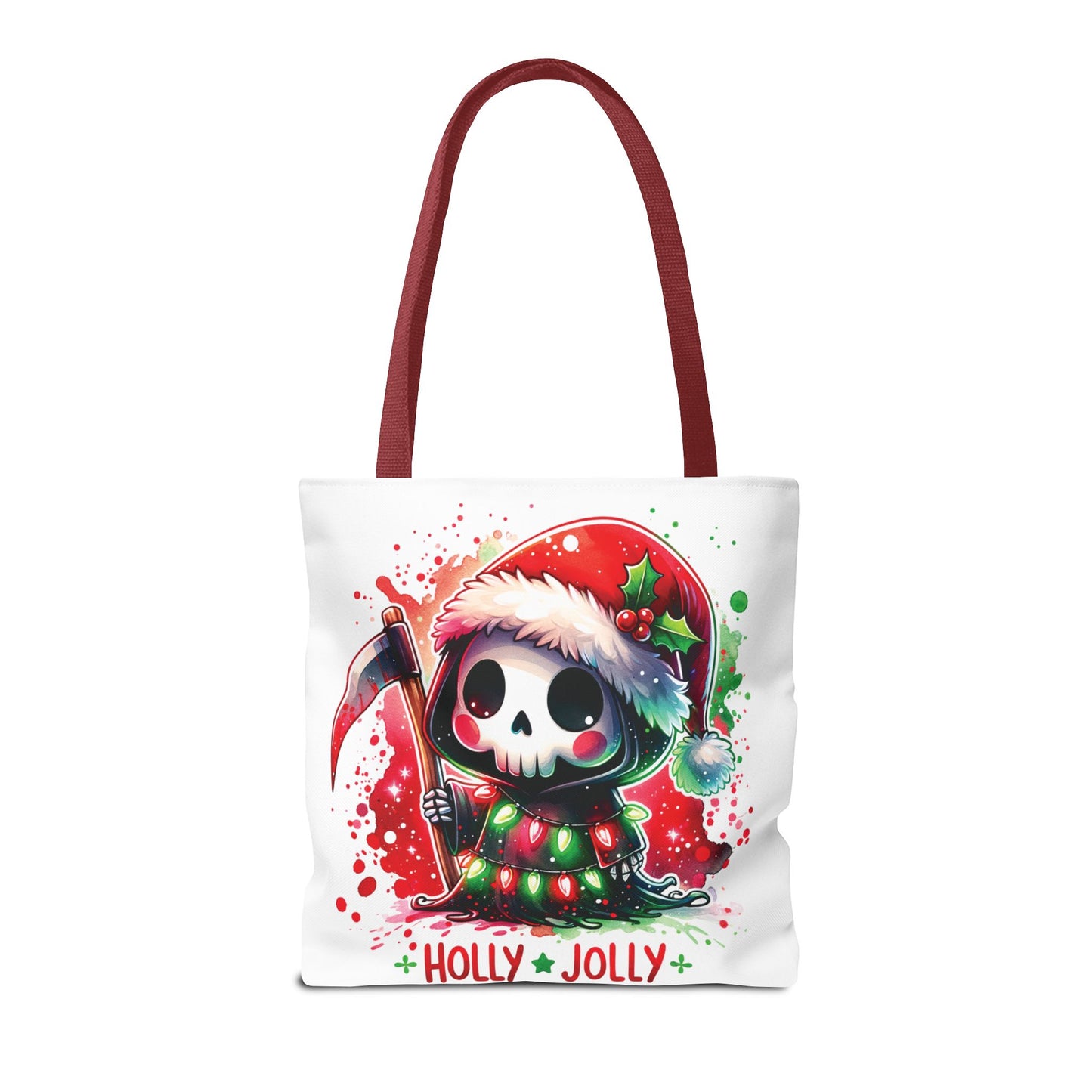 Holly jolly, Tote Bag (AOP)