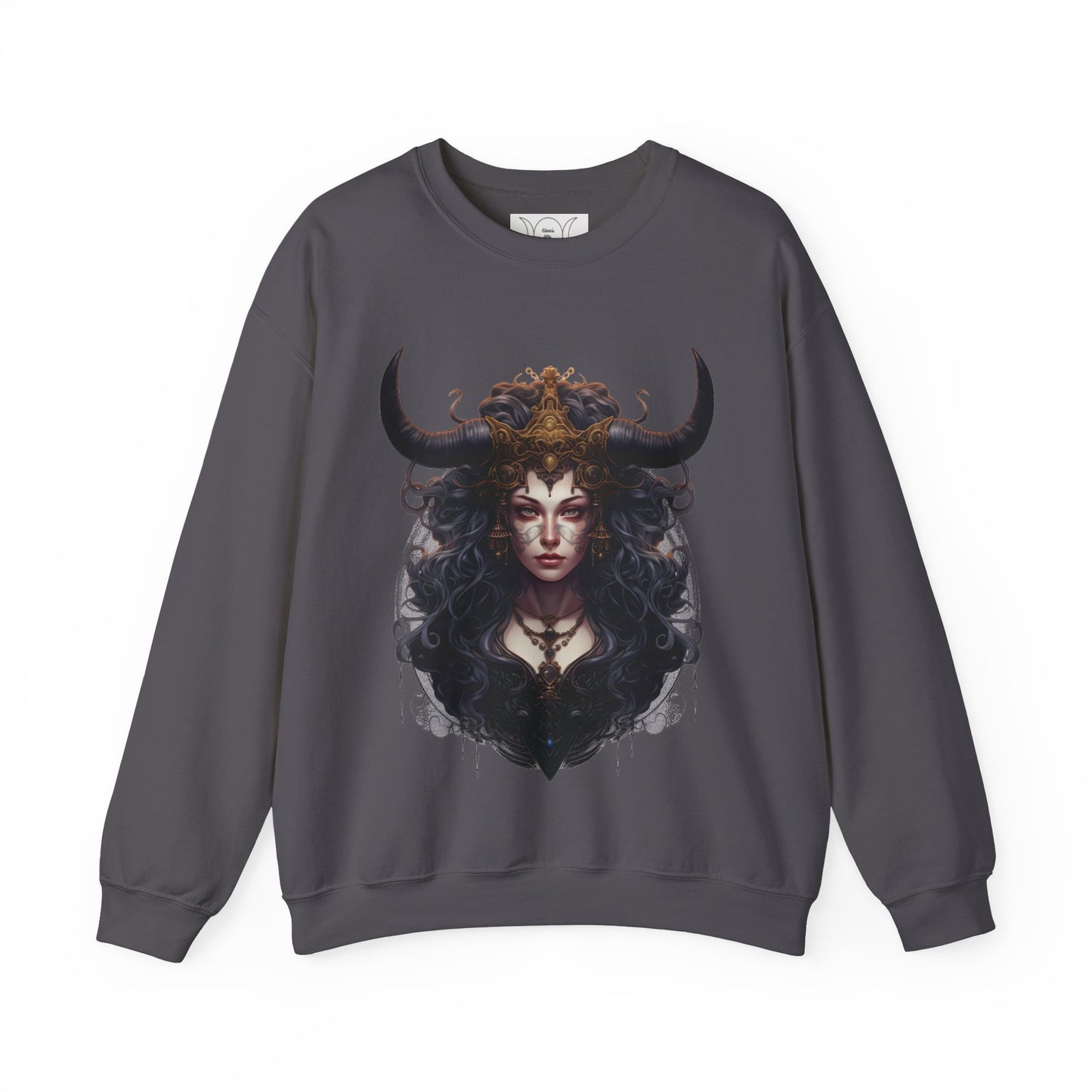 Taurus , ™ Crewneck Sweatshirt ( sleeve design)