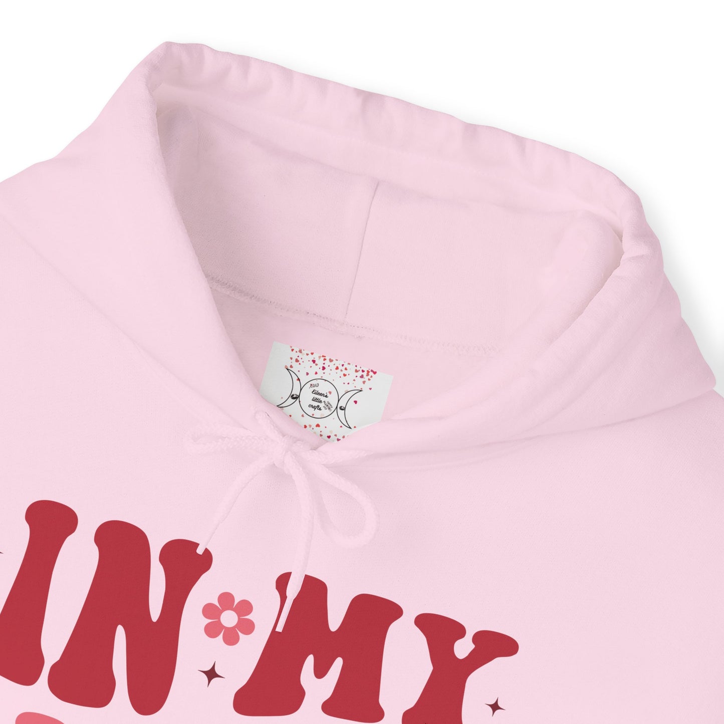 In my single era, Unisex Heavy Blend™ Hooded Sweatshirt (side arm design)