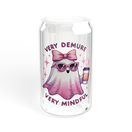 Very demure , Sipper Glass, 16oz