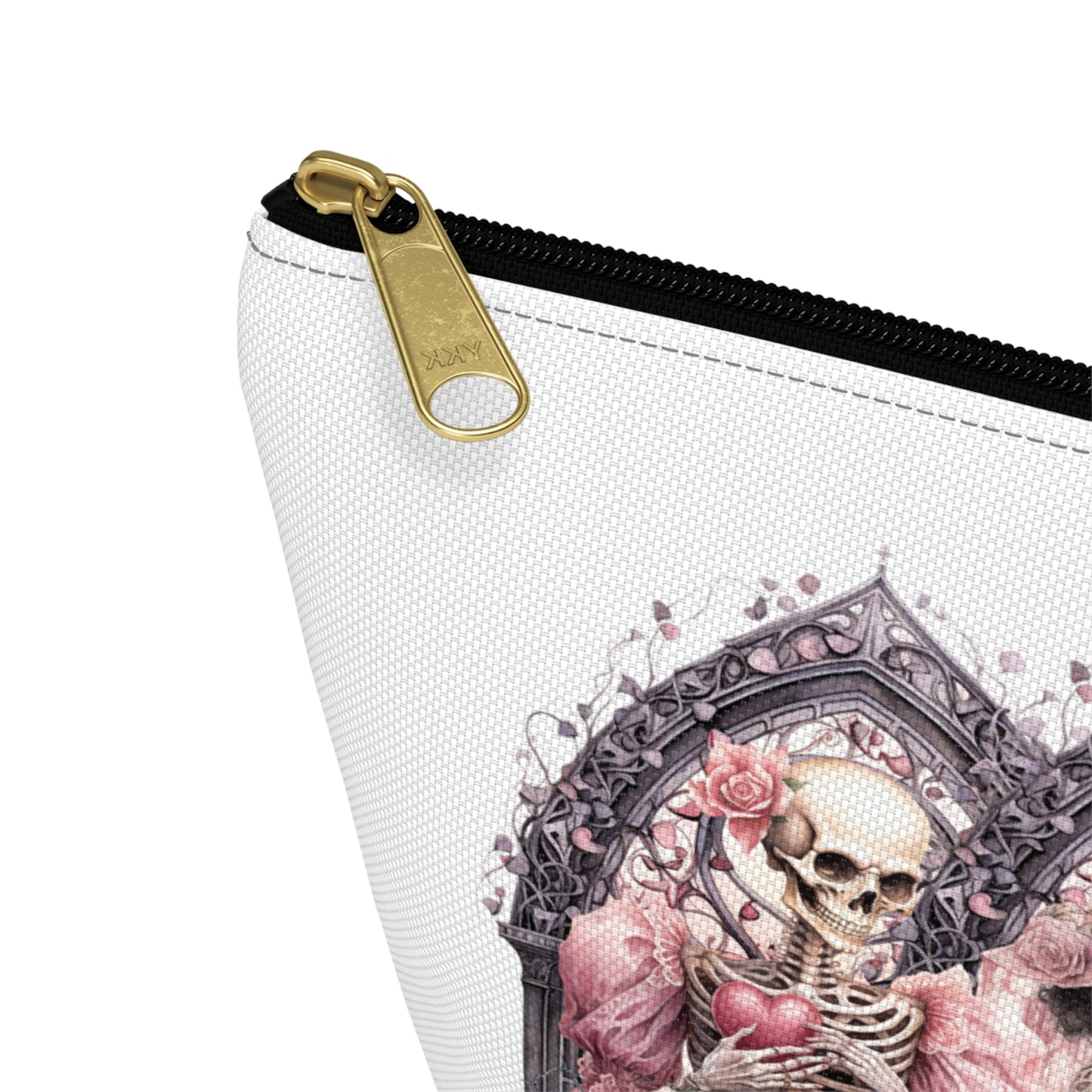 Even in death… we never part, Accessory Pouch w T-bottom