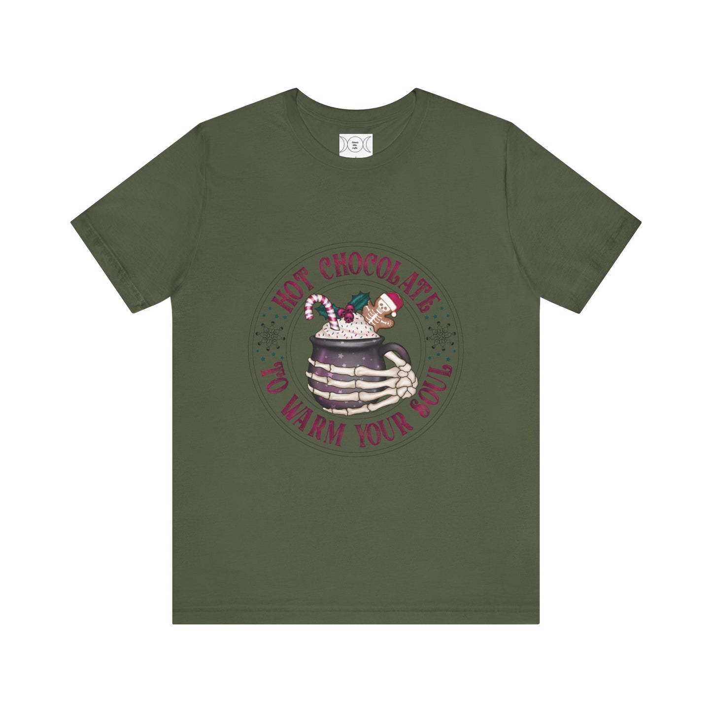 Hot chocolate , Unisex Jersey Short Sleeve Tee ( no sleeve design)