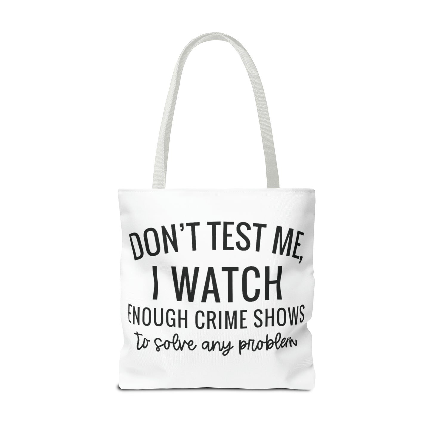 True crime watchers, Tote Bag (AOP)