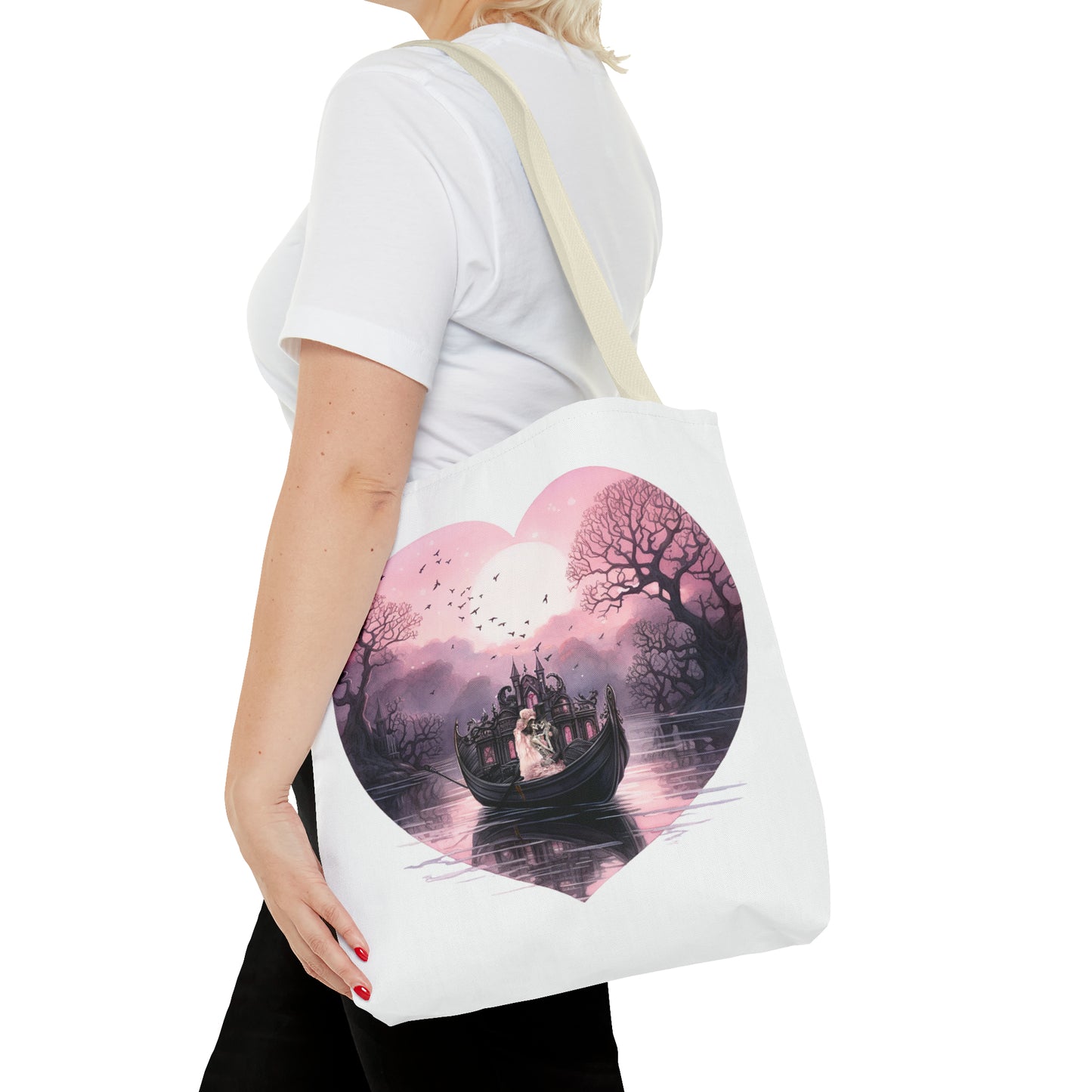 Even in death… we never part, Tote Bag (AOP)