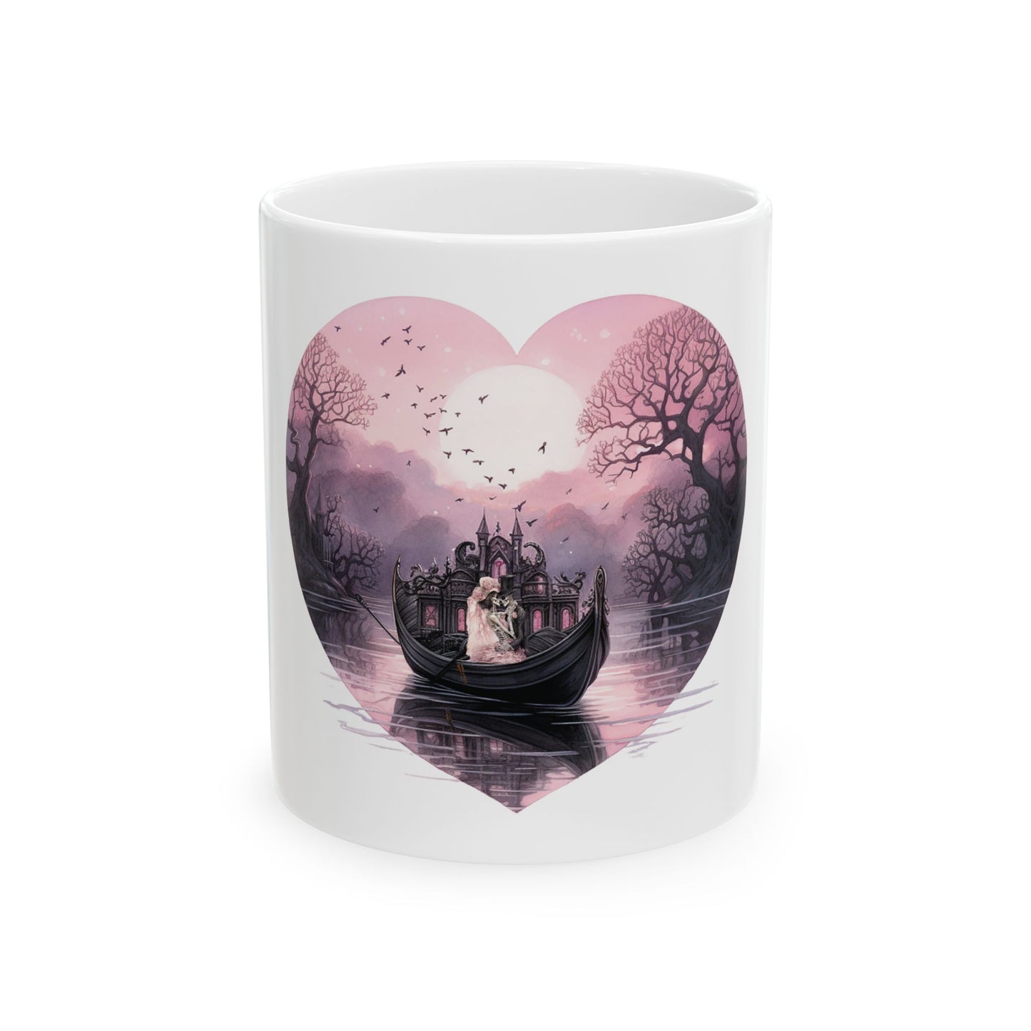 Even in death… we never part, Ceramic Mug 11oz & 15 oz