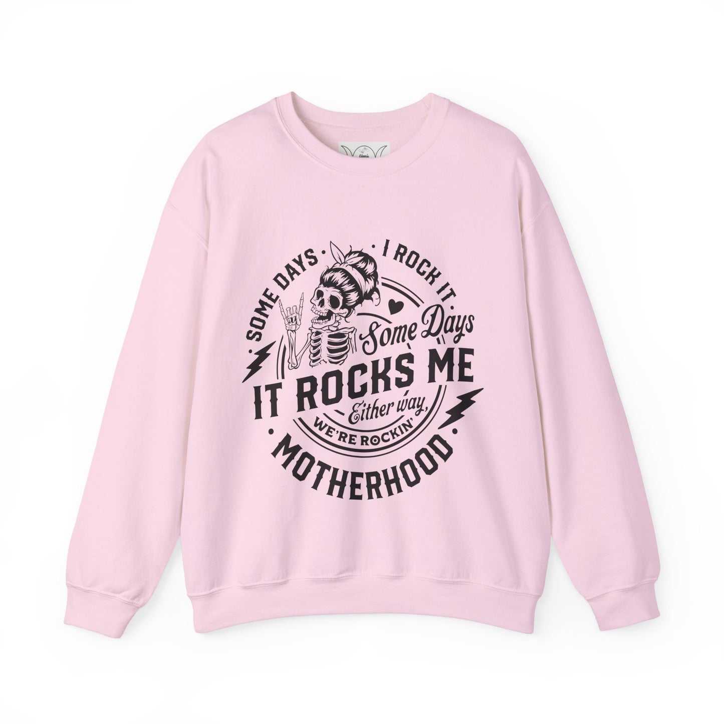 Rocking motherhood, ™ Crewneck Sweatshirt ( no arm design)