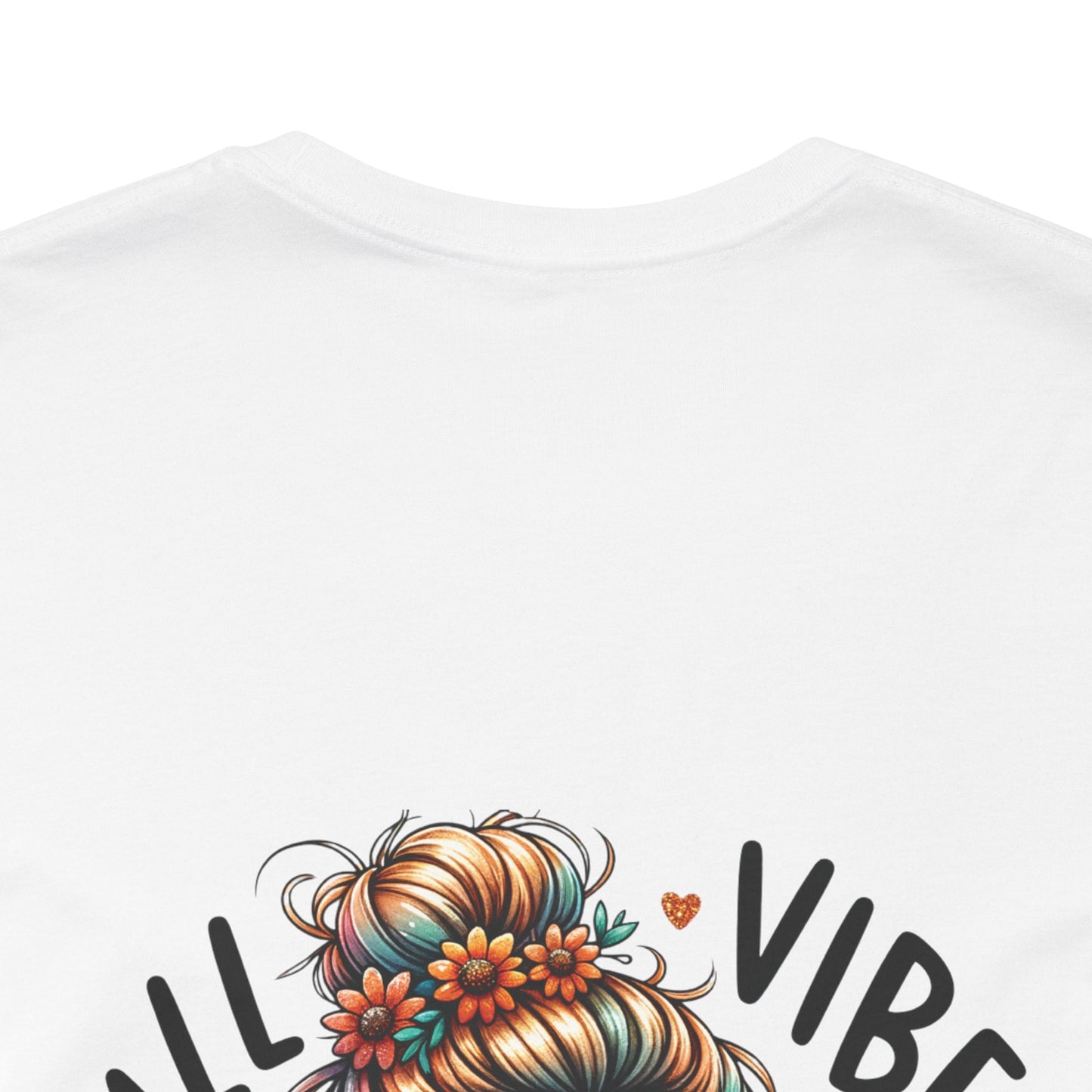 Fall vibes, Unisex Jersey Short Sleeve Tee ( arm design)