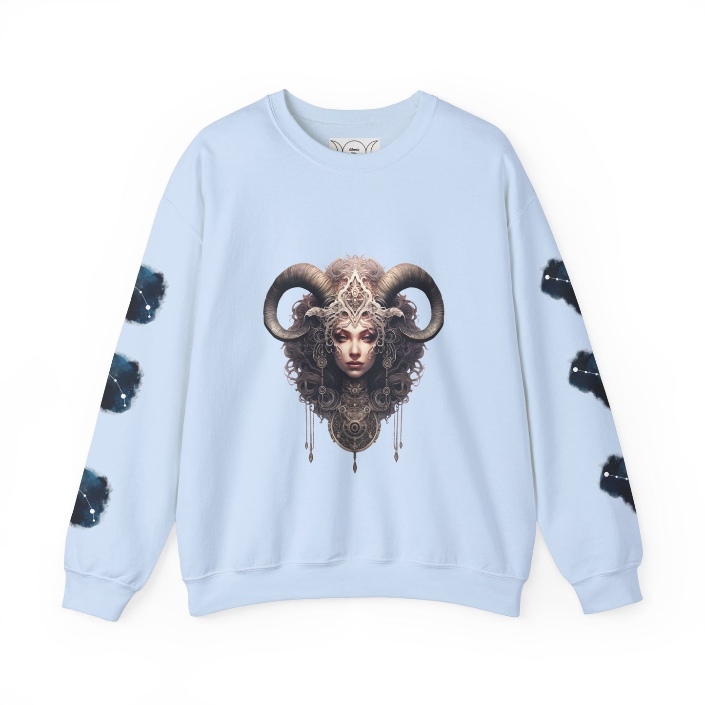 Aries , ™ Crewneck Sweatshirt (side arm design)