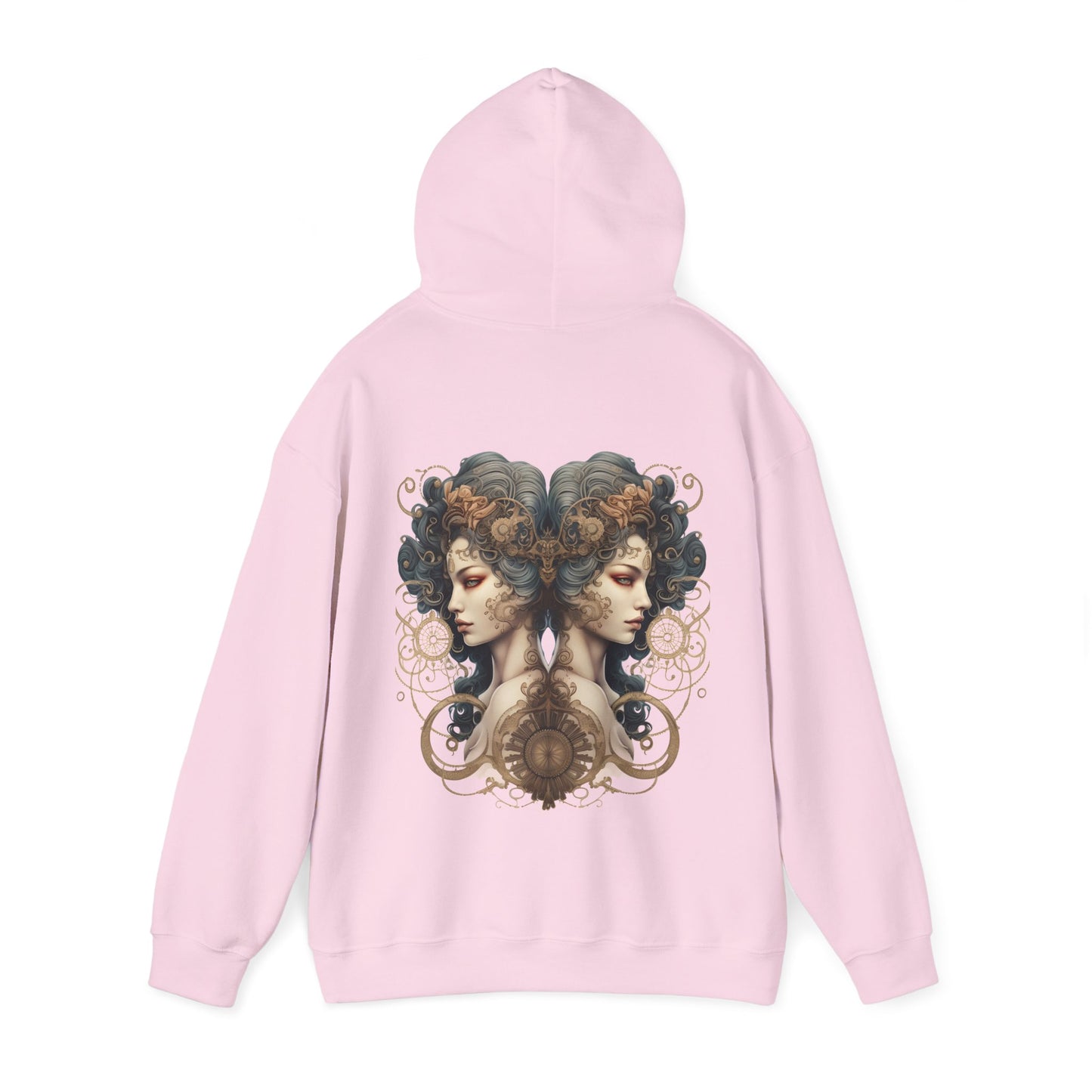 Gemini ,  Unisex Heavy Blend™ Hooded Sweatshirt (no side arm design)